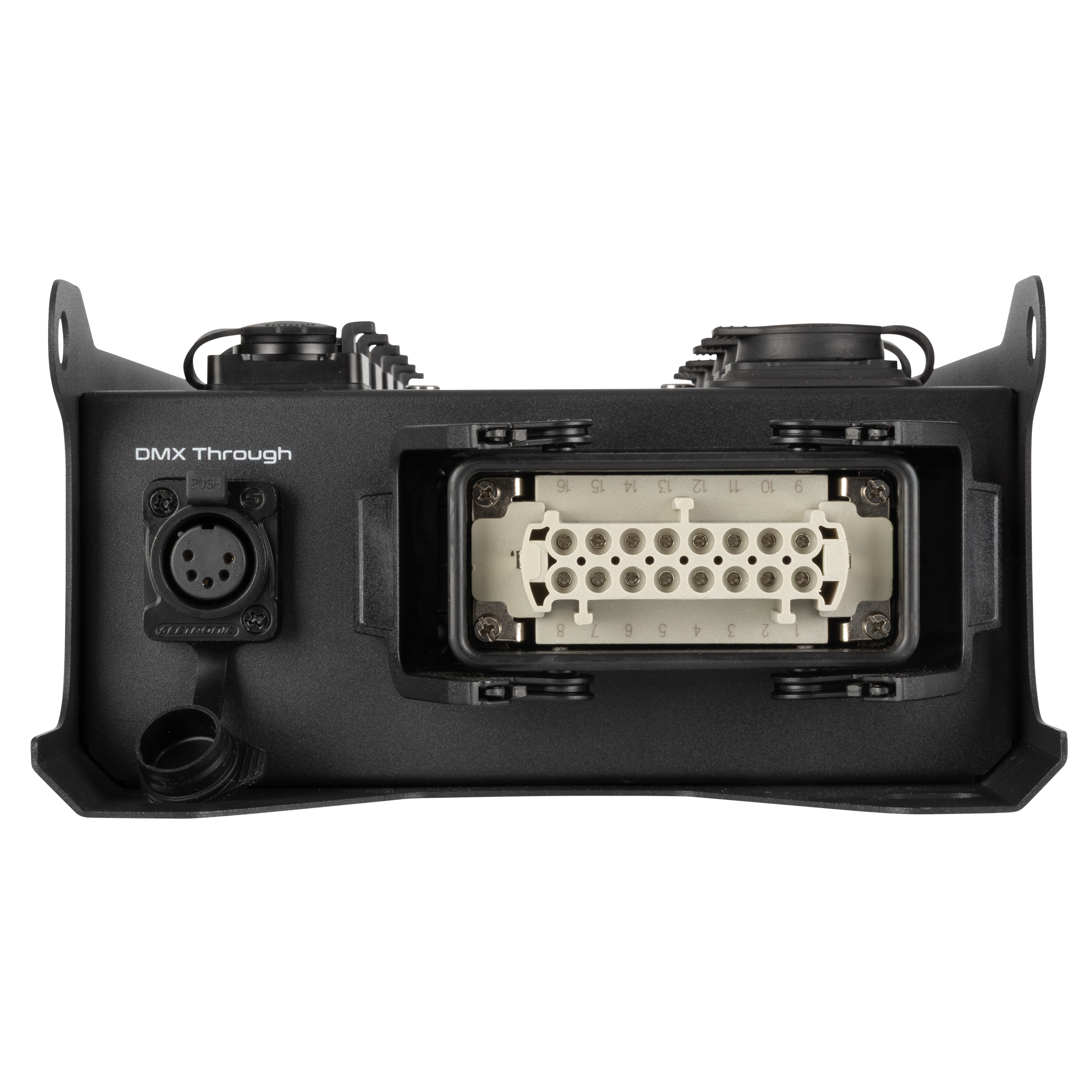 Showgear PowerCore 2m.6p DMX stroom- en DMX-breakout met Multipin H16 Breakoutboxes J&H licht en geluid 3 Showgear PowerCore 2m.6p DMX stroom- en DMX-breakout met Multipin H16 Breakoutboxes J&H licht en geluid 3