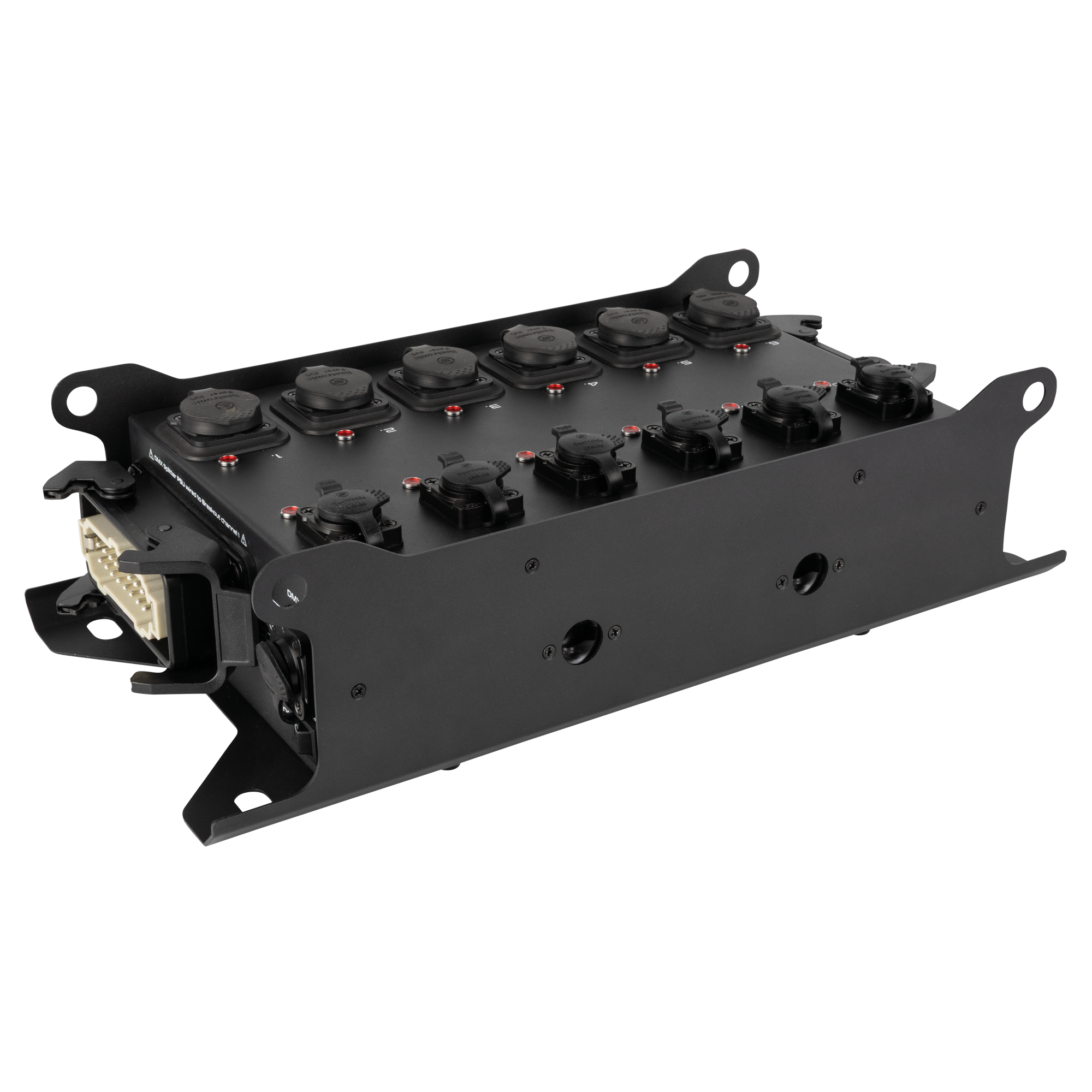 Showgear PowerCore 2m.6p DMX stroom- en DMX-breakout met Multipin H16 Breakoutboxes J&H licht en geluid 4 Showgear PowerCore 2m.6p DMX stroom- en DMX-breakout met Multipin H16 Breakoutboxes J&H licht en geluid 4