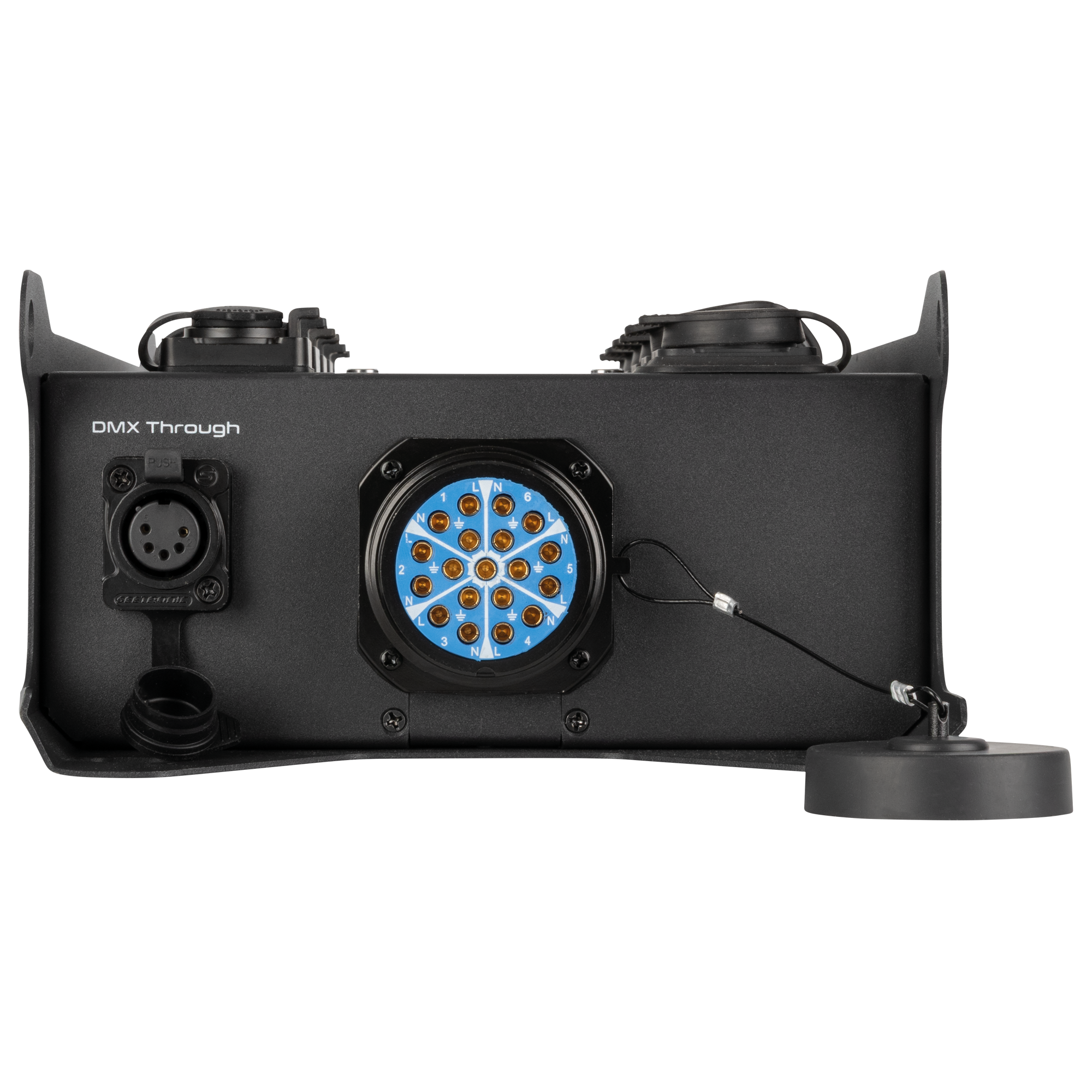 Showgear PowerCore 2s.6p DMX breakout met Multipin S19, 6x Power Pro True en 5-polige DMX-splitter Breakoutboxes J&H licht en geluid 2 Showgear PowerCore 2s.6p DMX breakout met Multipin S19, 6x Power Pro True en 5-polige DMX-splitter Breakoutboxes J&H licht en geluid 2
