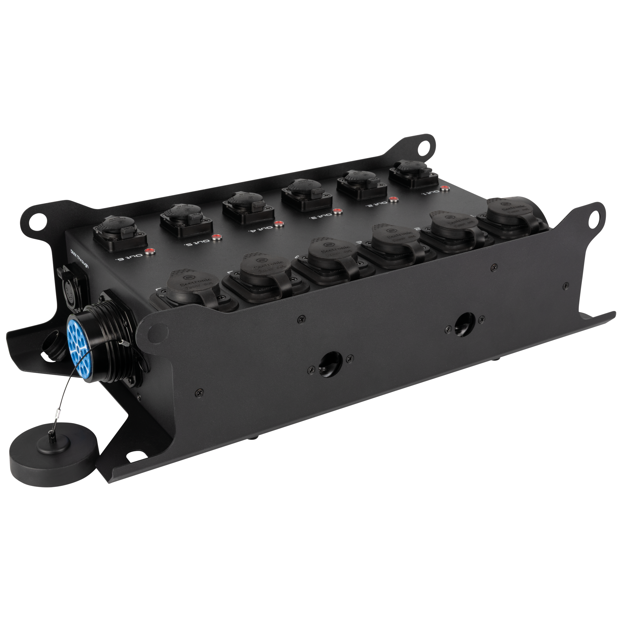 Showgear PowerCore 2s.6p DMX breakout met Multipin S19, 6x Power Pro True en 5-polige DMX-splitter Breakoutboxes J&H licht en geluid 4 Showgear PowerCore 2s.6p DMX breakout met Multipin S19, 6x Power Pro True en 5-polige DMX-splitter Breakoutboxes J&H licht en geluid 4