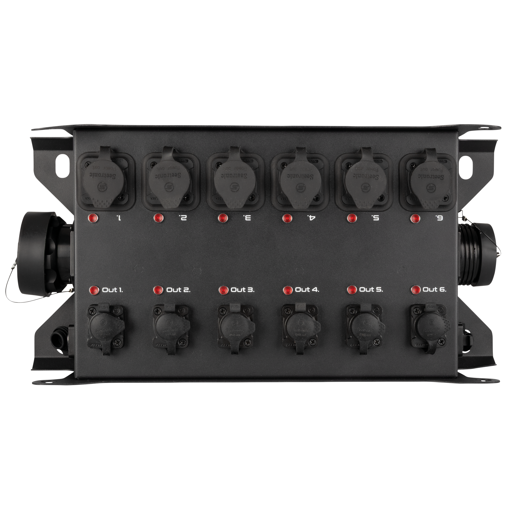 Showgear PowerCore 2s.6p DMX breakout met Multipin S19, 6x Power Pro True en 5-polige DMX-splitter Breakoutboxes J&H licht en geluid 5 Showgear PowerCore 2s.6p DMX breakout met Multipin S19, 6x Power Pro True en 5-polige DMX-splitter Breakoutboxes J&H licht en geluid 5