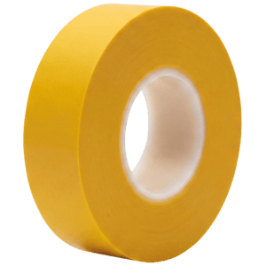 MEGATAPE UT7 PVC-tape geel 19 mm x 20 m
