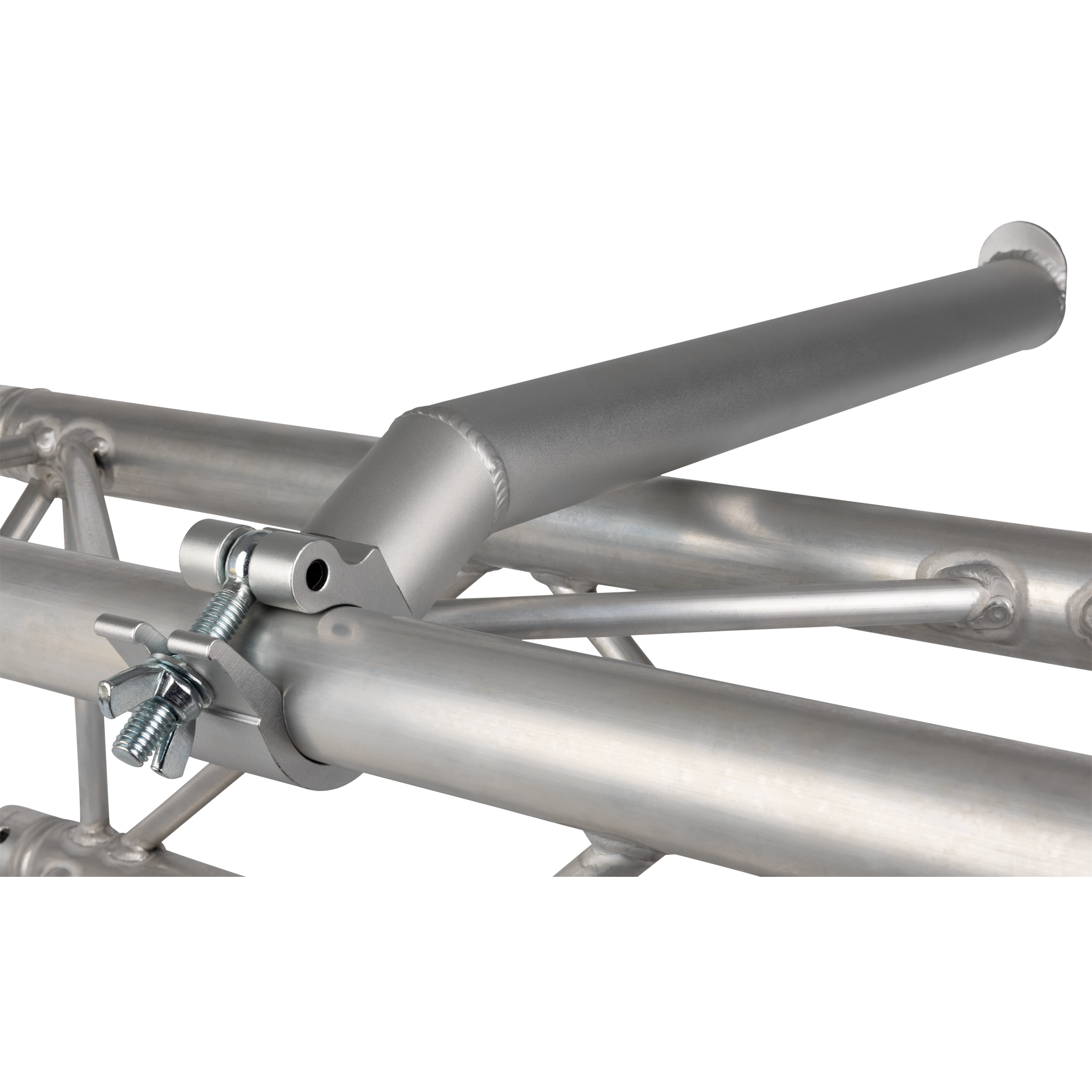 SHOWGEAR Arm Coupler met hoek kort zilver Truss-accessoires J&H licht en geluid 5 SHOWGEAR Arm Coupler met hoek kort zilver Truss-accessoires J&H licht en geluid 5