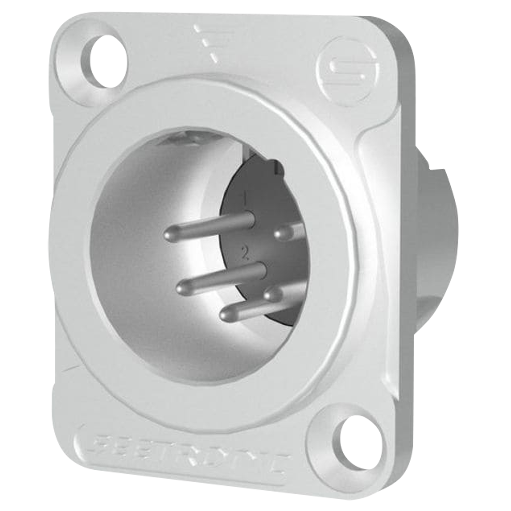SEETRONIC 5-polige male XLR-chassisconnector XLR-chassis en -pluggen J&H licht en geluid SEETRONIC 5-polige male XLR-chassisconnector XLR-chassis en -pluggen J&H licht en geluid