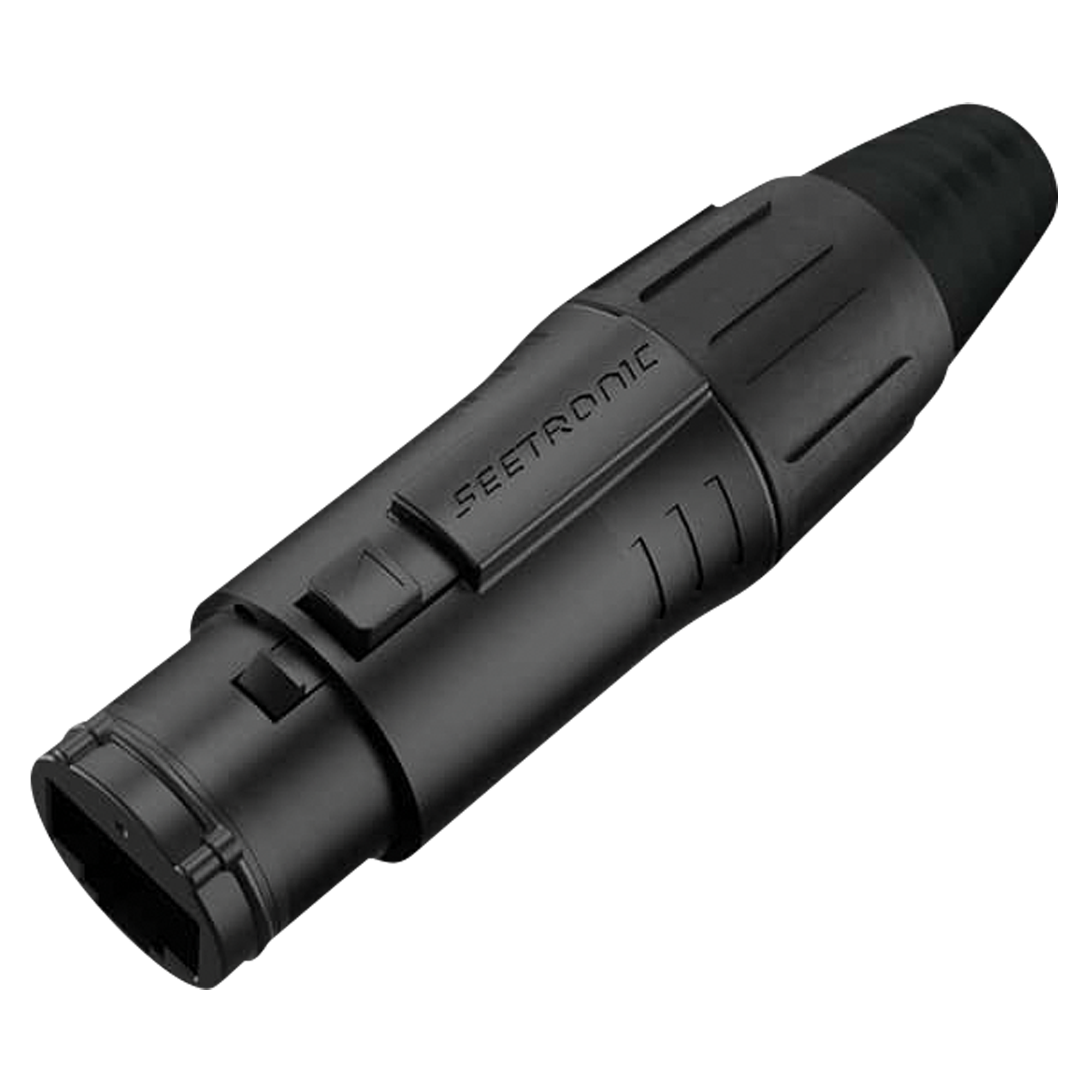 SEETRONIC RJ45 kabelhouder IP65 zwart Datachassis en -pluggen J&H licht en geluid SEETRONIC RJ45 kabelhouder IP65 zwart Datachassis en -pluggen J&H licht en geluid