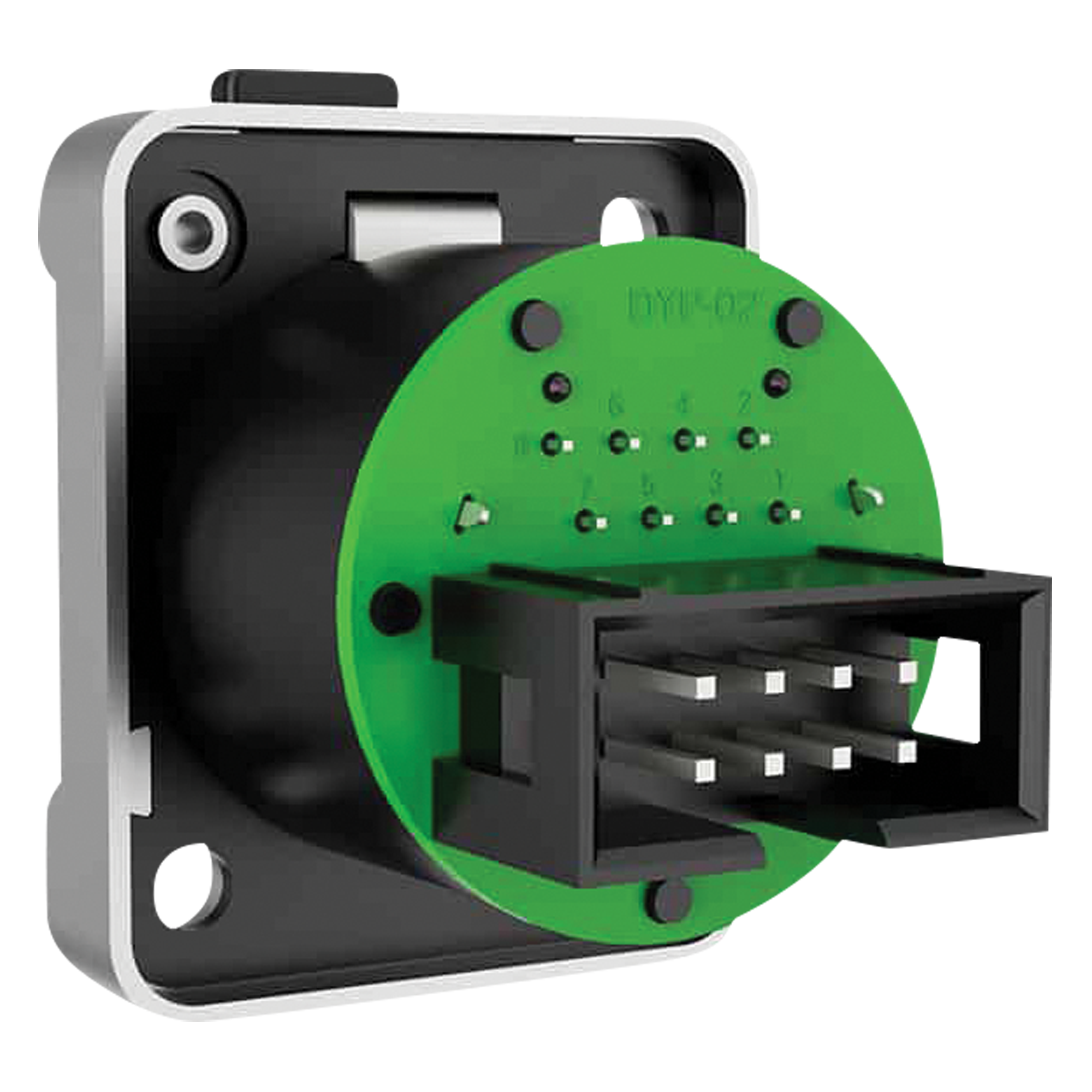 Seetronic RJ45 chassisconnector D-size IP65 Datachassis en -pluggen J&H licht en geluid 2 Seetronic RJ45 chassisconnector D-size IP65 Datachassis en -pluggen J&H licht en geluid 2