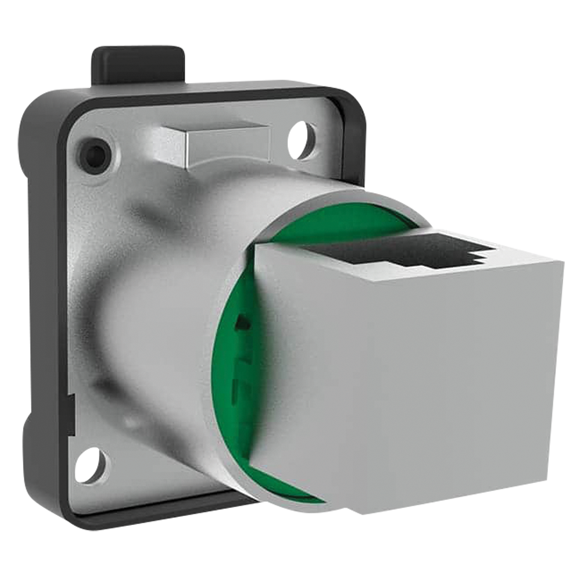 SEETRONIC RJ45 chassisconnector D-size 90° IP65 Datachassis en -pluggen J&H licht en geluid 2 SEETRONIC RJ45 chassisconnector D-size 90° IP65 Datachassis en -pluggen J&H licht en geluid 2