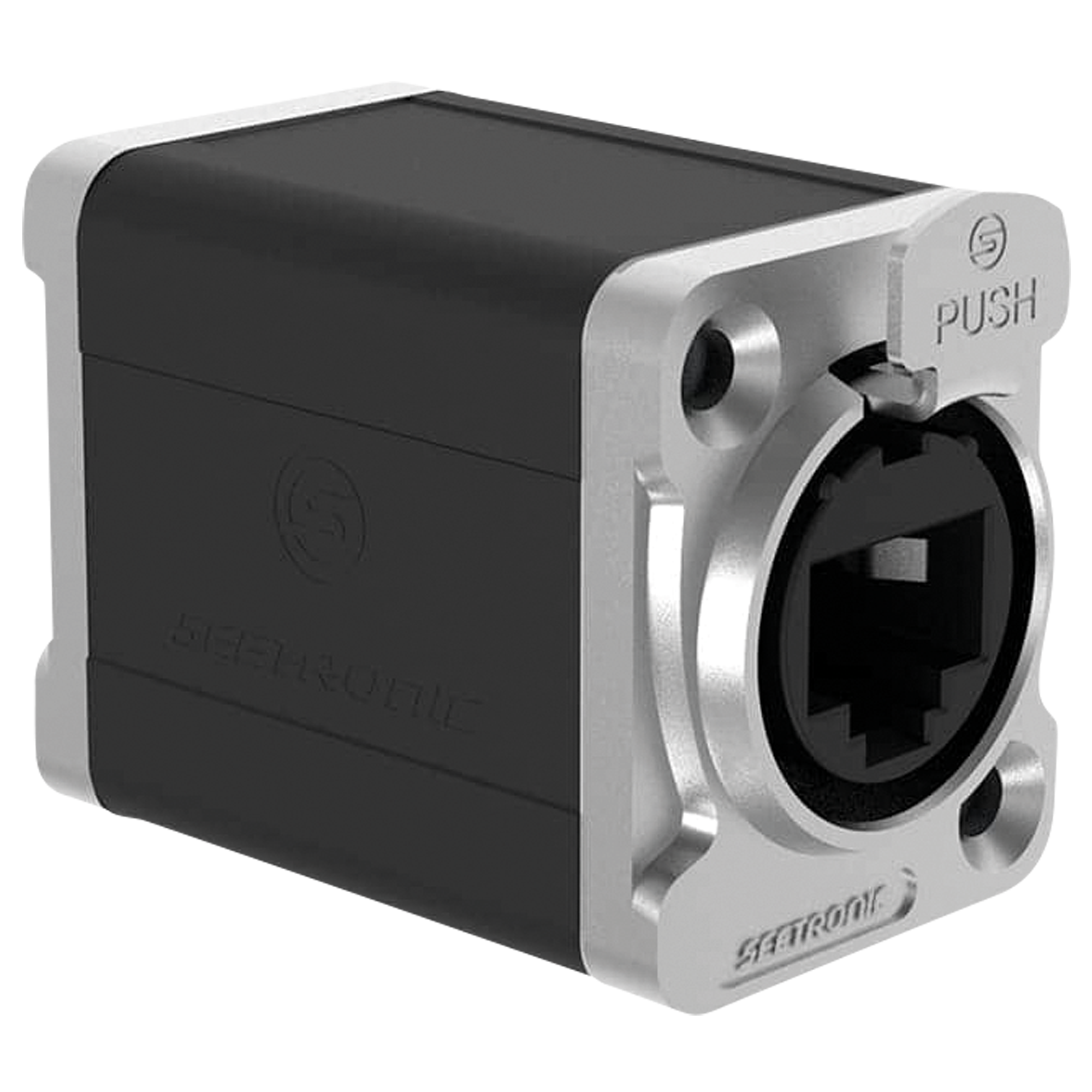 SEETRONIC RJ45-koppelstuk CAT6a met vergrendeling Media-adapters J&H licht en geluid SEETRONIC RJ45-koppelstuk CAT6a met vergrendeling Media-adapters J&H licht en geluid