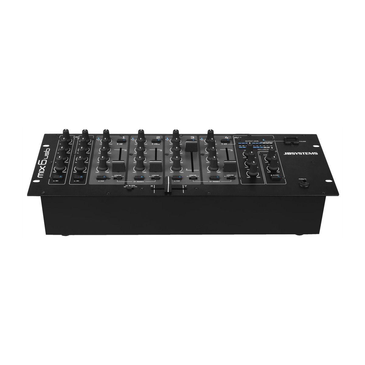 JB SYSTEMS MIX6usb 19 inch DJ mixer, 8 ingangen over 4 kanalen en USB DJ-mixers J&H licht en geluid 5 JB SYSTEMS MIX6usb 19 inch DJ mixer, 8 ingangen over 4 kanalen en USB DJ-mixers J&H licht en geluid 5