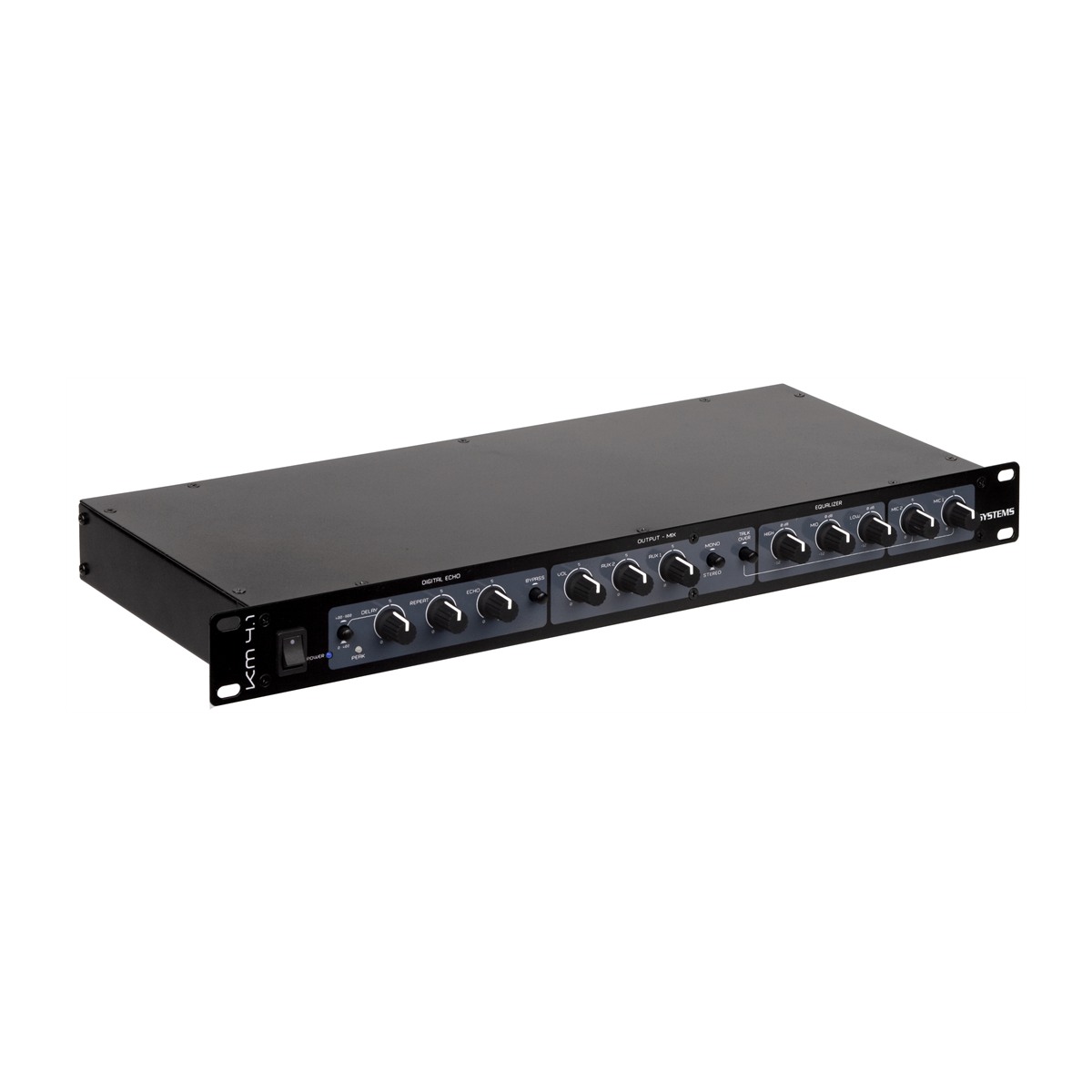 JB SYSTEMS KM 4.1 karaoke mixer met echo, 2 lijningangen en talkover 19-inch mixers J&H licht en geluid 4 JB SYSTEMS KM 4.1 karaoke mixer met echo, 2 lijningangen en talkover 19-inch mixers J&H licht en geluid 4