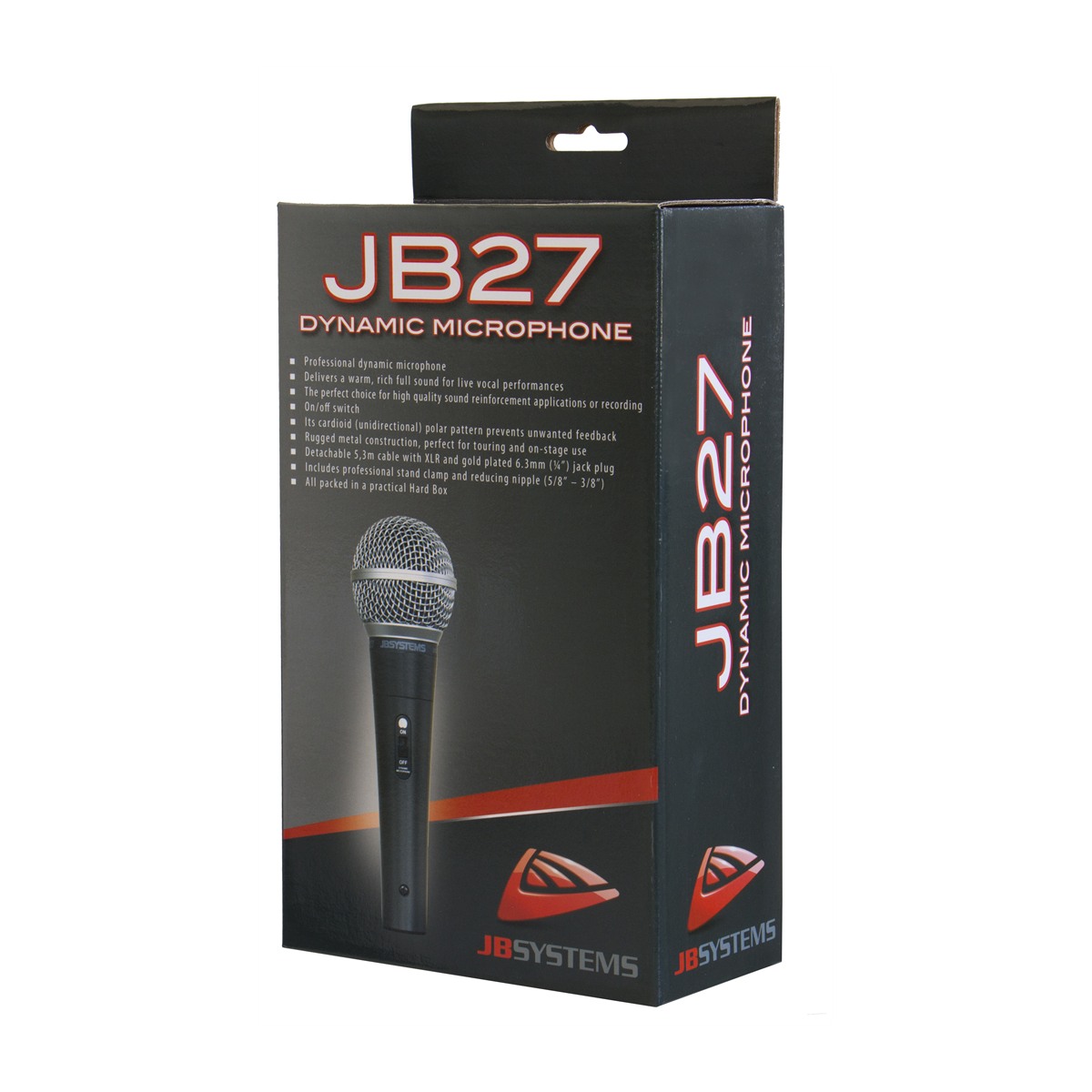 JB SYSTEMS JB27 professionele bedrade microfoon, cardioïde dynamisch Zangmicrofoons J&H licht en geluid 6 JB SYSTEMS JB27 professionele bedrade microfoon, cardioïde dynamisch Zangmicrofoons J&H licht en geluid 6