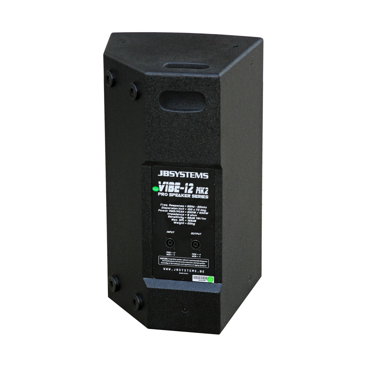 JB SYSTEMS VIBE12 Mk2 passieve 12 inch speaker, 250 Wrms / 8 ohm Passief J&H licht en geluid 3 JB SYSTEMS VIBE12 Mk2 passieve 12 inch speaker, 250 Wrms / 8 ohm Passief J&H licht en geluid 3