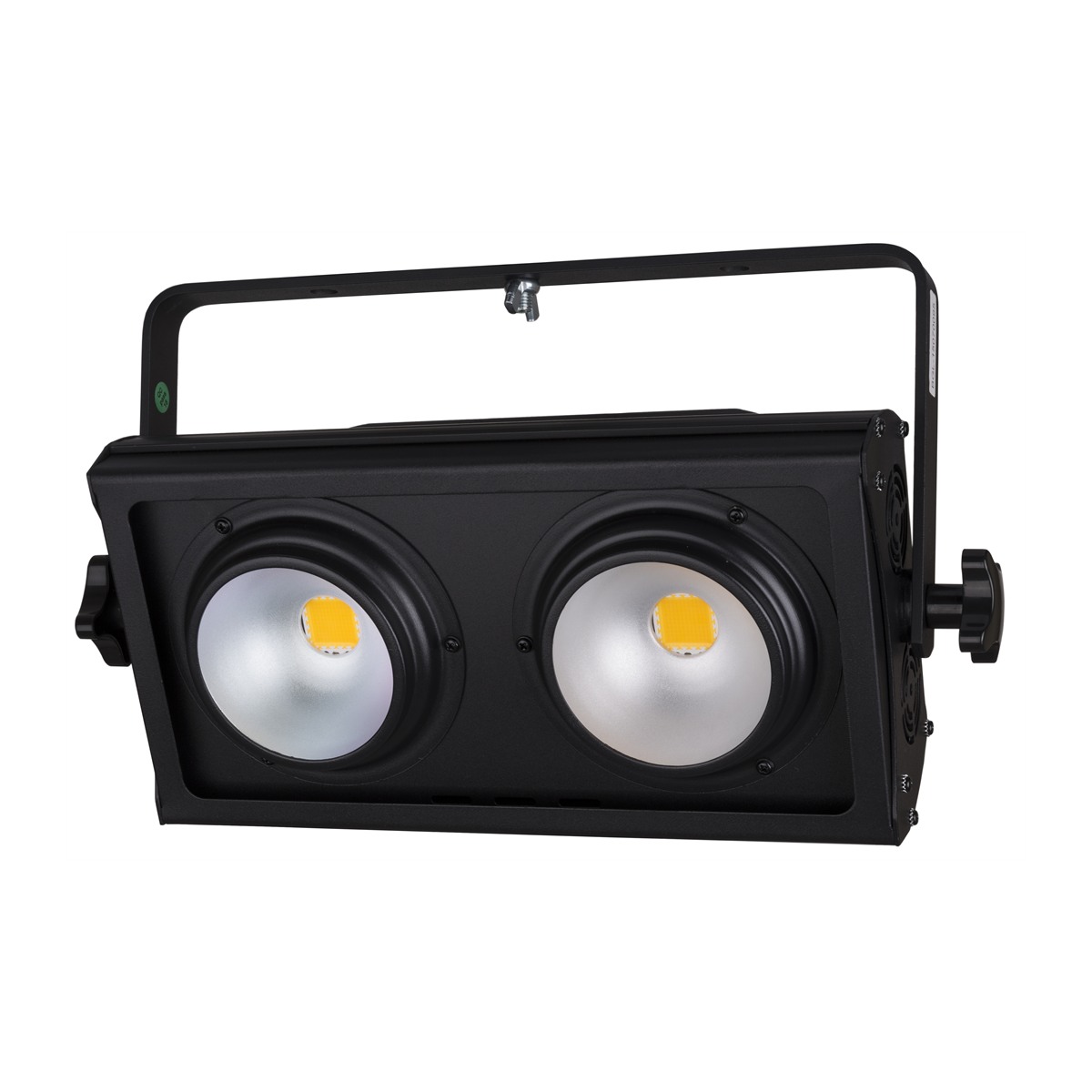 BRITEQ COB Blinder 2x100W LED blinder, 2x 100W COB en 60° Stroboscoop J&H licht en geluid BRITEQ COB Blinder 2x100W LED blinder, 2x 100W COB en 60° Stroboscoop J&H licht en geluid