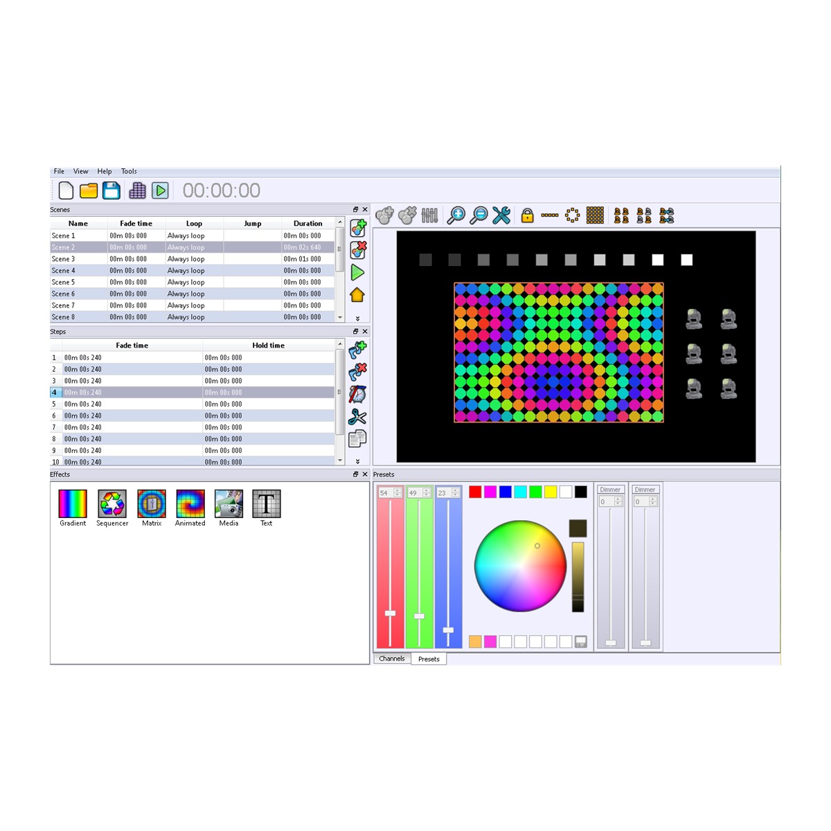BRITEQ LD-512EASY+ DMX software interface, 512 kanalen en 2 DMX-uitgangen Softwarecontrollers J&H licht en geluid 6 BRITEQ LD-512EASY+ DMX software interface, 512 kanalen en 2 DMX-uitgangen Softwarecontrollers J&H licht en geluid 6