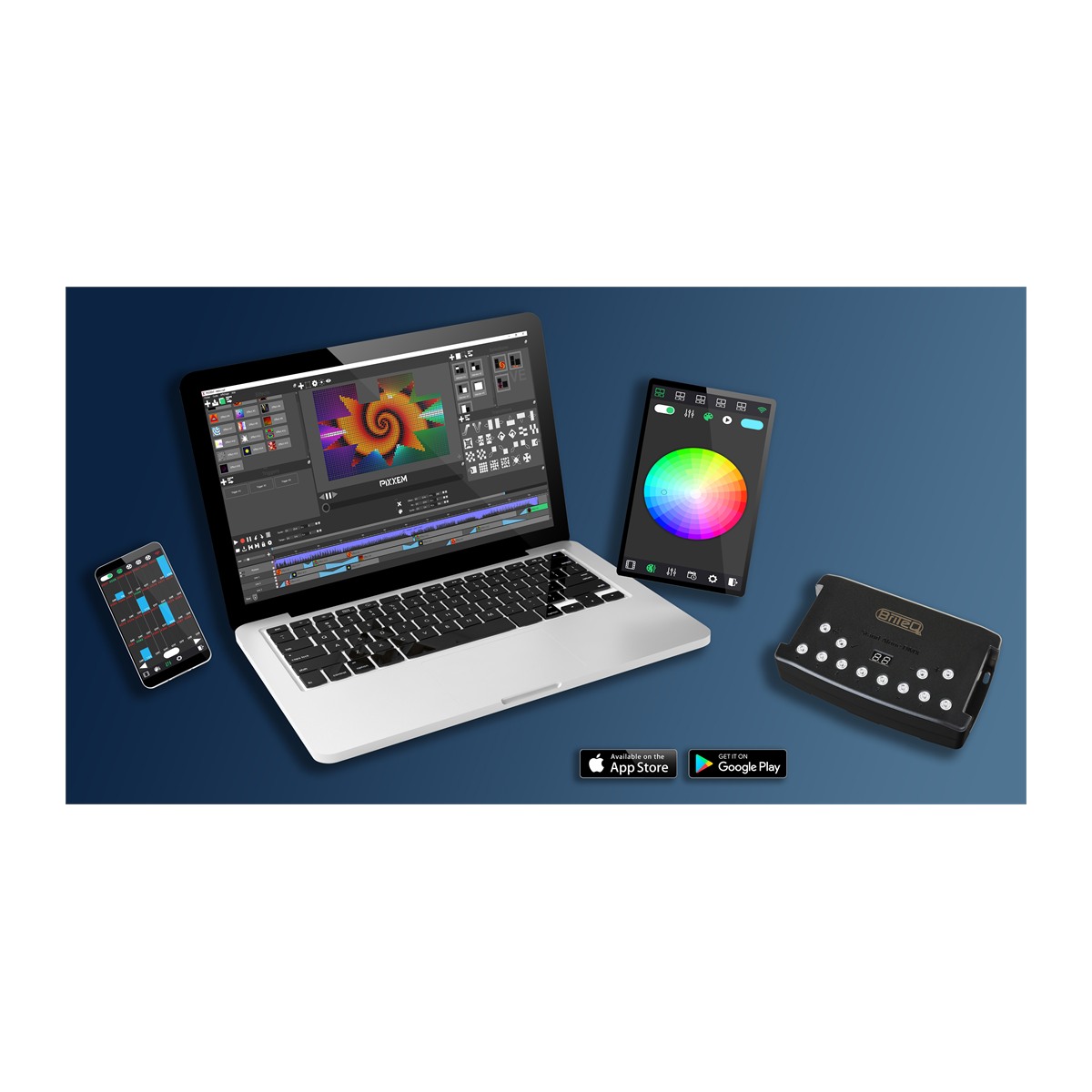 BRITEQ LD-1024EASY NET DMX interface en multizone controller, 1024 kanalen met Ethernet Softwarecontrollers J&H licht en geluid 3 BRITEQ LD-1024EASY NET DMX interface en multizone controller, 1024 kanalen met Ethernet Softwarecontrollers J&H licht en geluid 3
