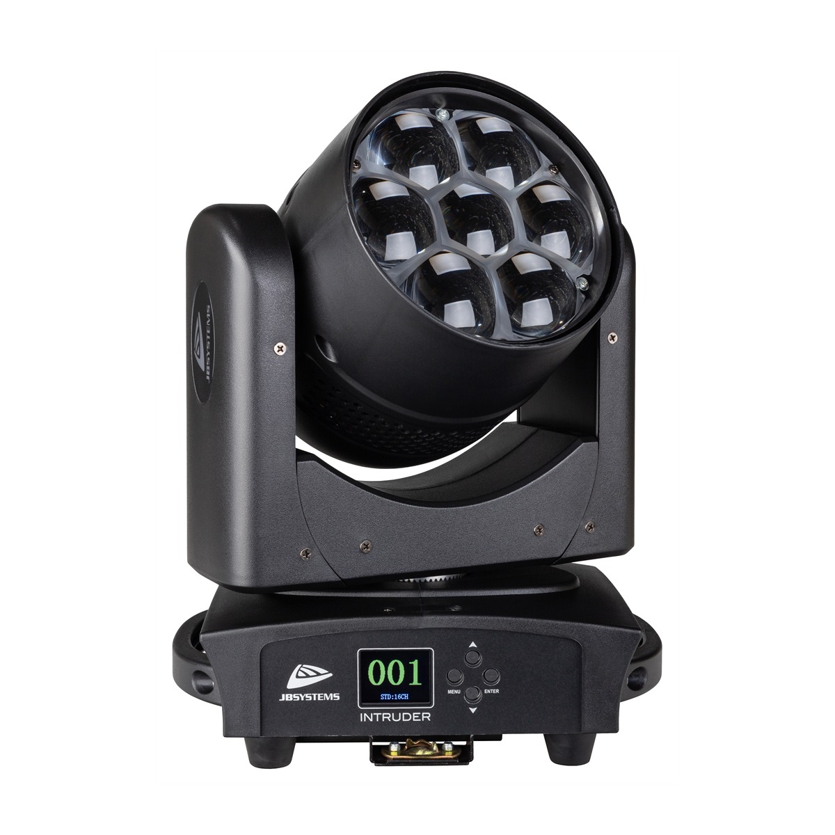 JB SYSTEMS INTRUDER moving wash, 7x40W RGBW LED’s en 5°-50° zoom Moving Lights Wash J&H licht en geluid JB SYSTEMS INTRUDER moving wash, 7x40W RGBW LED’s en 5°-50° zoom Moving Lights Wash J&H licht en geluid