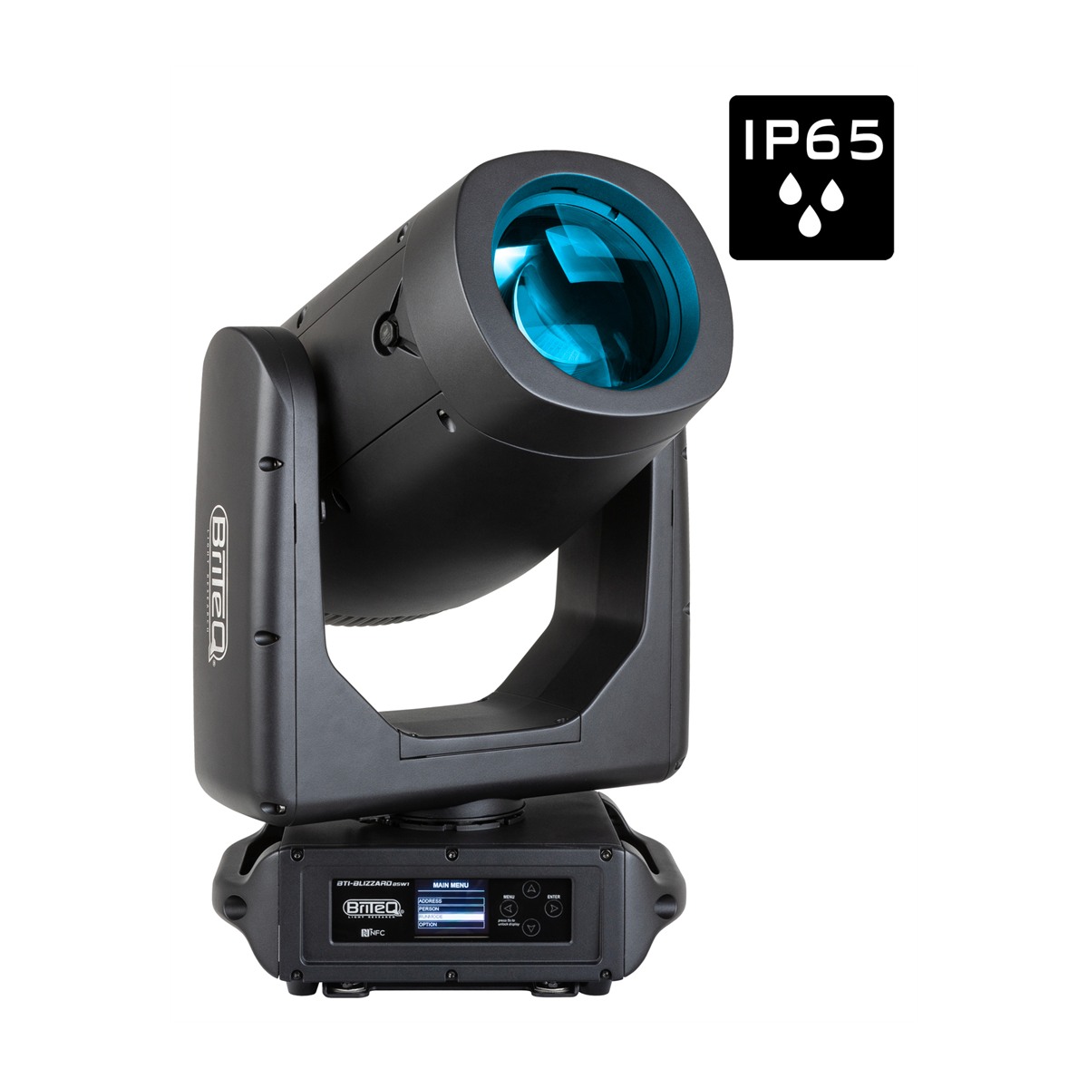 BRITEQ BTI-BLIZZARD BSW1 hybrid moving head, IP65 350W LED met zoom 2°-47° Moving Lights Beam J&H licht en geluid 2 BRITEQ BTI-BLIZZARD BSW1 hybrid moving head, IP65 350W LED met zoom 2°-47° Moving Lights Beam J&H licht en geluid 2