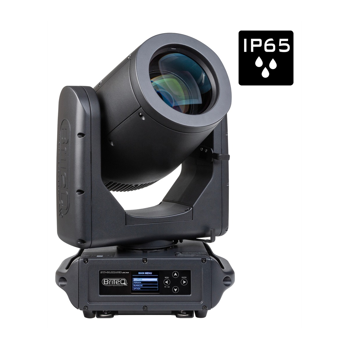 BRITEQ BTI-BLIZZARD LBEAM IP65 beam moving head met 100W LEP-lasermodule Moving Lights Beam J&H licht en geluid BRITEQ BTI-BLIZZARD LBEAM IP65 beam moving head met 100W LEP-lasermodule Moving Lights Beam J&H licht en geluid