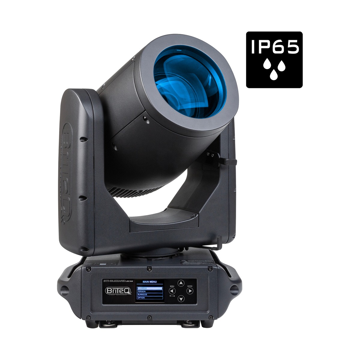 BRITEQ BTI-BLIZZARD LBEAM IP65 beam moving head met 100W LEP-lasermodule Moving Lights Beam J&H licht en geluid 2 BRITEQ BTI-BLIZZARD LBEAM IP65 beam moving head met 100W LEP-lasermodule Moving Lights Beam J&H licht en geluid 2