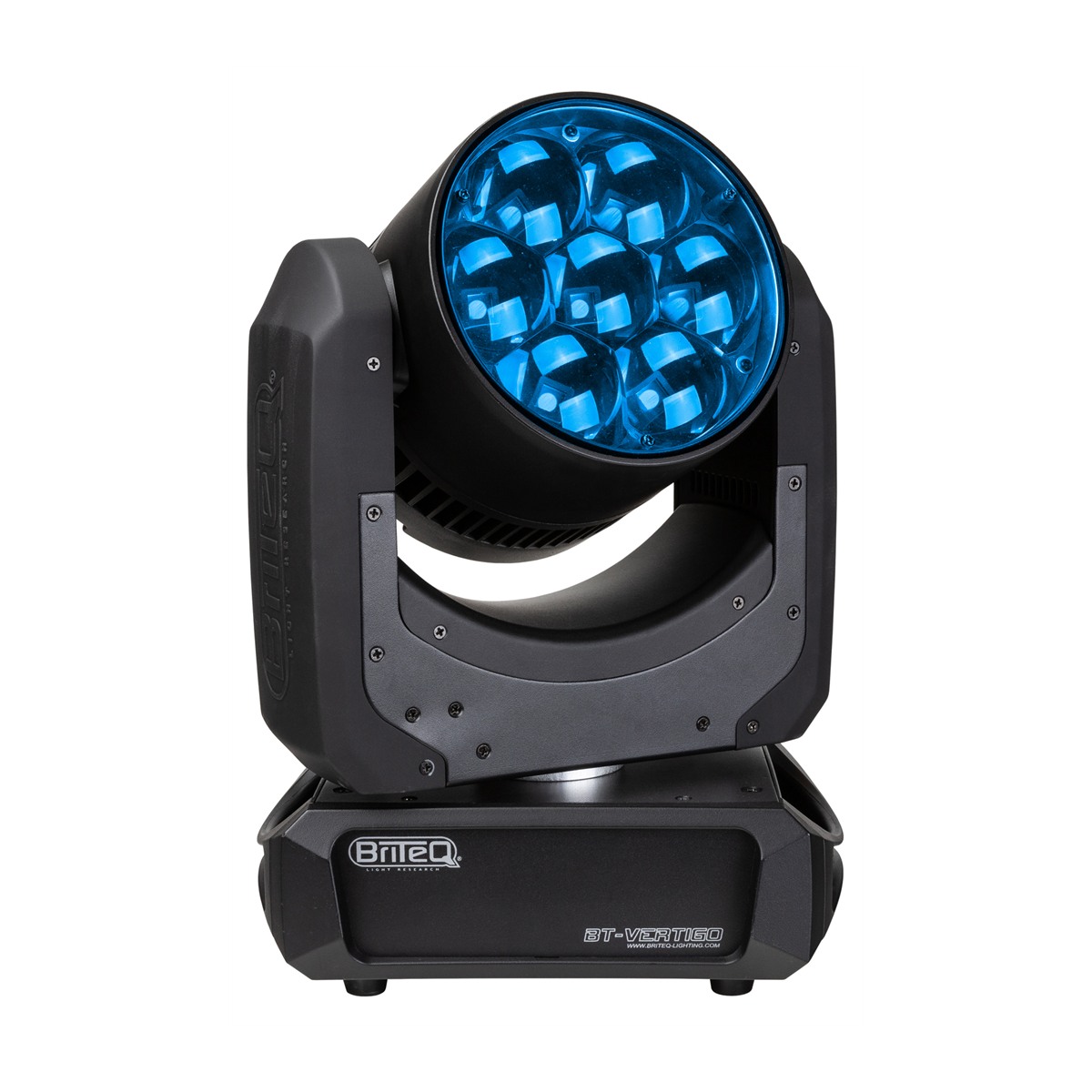 BRITEQ BT-VERTIGO moving wash, 7x60W RGBL LED en 4°-70° zoom Moving Lights Wash J&H licht en geluid 2 BRITEQ BT-VERTIGO moving wash, 7x60W RGBL LED en 4°-70° zoom Moving Lights Wash J&H licht en geluid 2