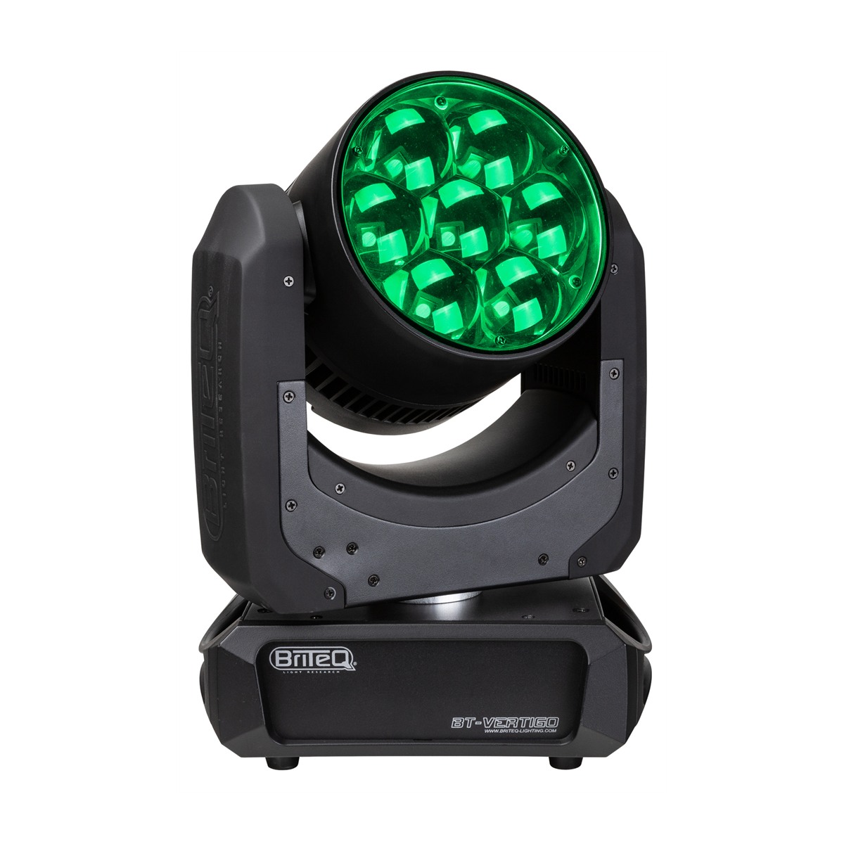BRITEQ BT-VERTIGO moving wash, 7x60W RGBL LED en 4°-70° zoom Moving Lights Wash J&H licht en geluid 8 BRITEQ BT-VERTIGO moving wash, 7x60W RGBL LED en 4°-70° zoom Moving Lights Wash J&H licht en geluid 8