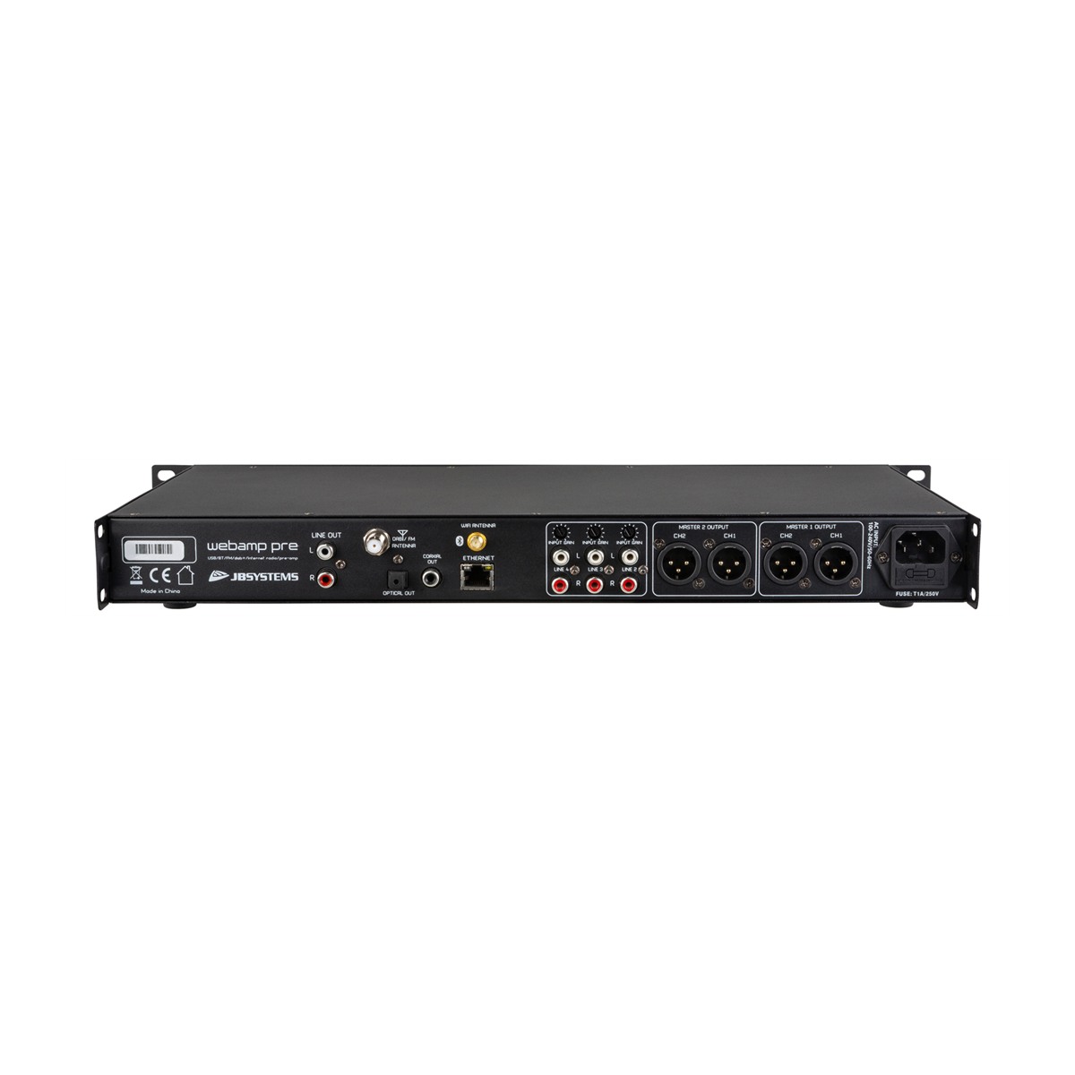 JB SYSTEMS WEBAMP PRE install mixer/audiospeler met internetradio, DAB+/FM, Spotify Connect en Bluetooth Cd- en mediaspelers J&H licht en geluid 2 JB SYSTEMS WEBAMP PRE install mixer/audiospeler met internetradio, DAB+/FM, Spotify Connect en Bluetooth Cd- en mediaspelers J&H licht en geluid 2