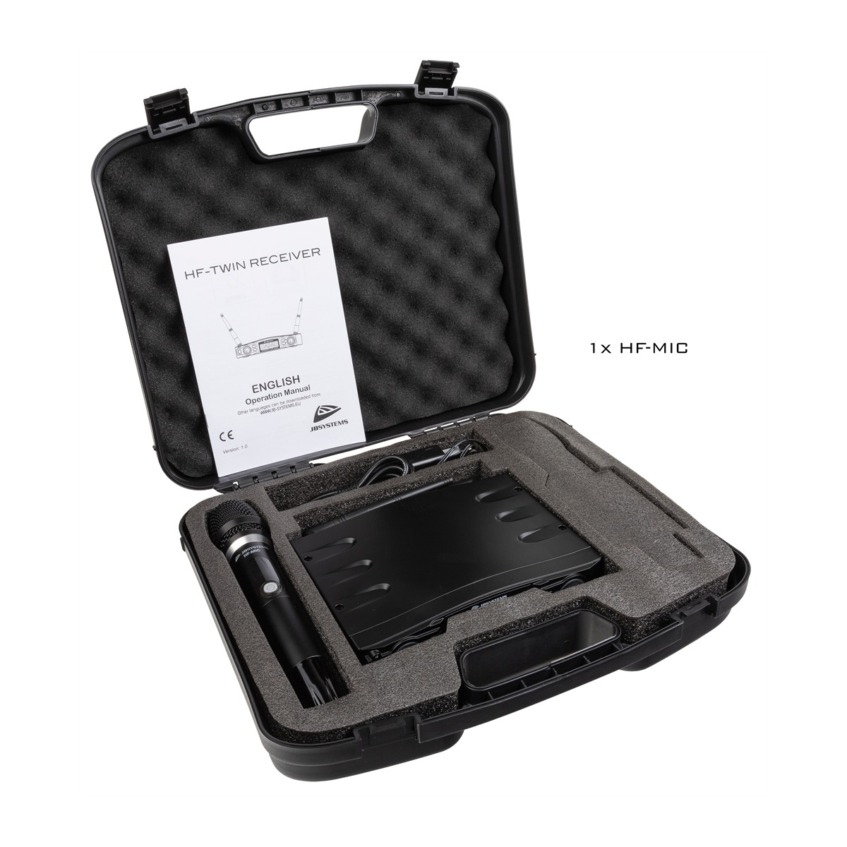 JB SYSTEMS HF-TWIN RECEIVER dubbele draadloze microfoonontvanger, 16 frequenties 823-832 MHz Draadloze microfoons J&H licht en geluid 9 JB SYSTEMS HF-TWIN RECEIVER dubbele draadloze microfoonontvanger, 16 frequenties 823-832 MHz Draadloze microfoons J&H licht en geluid 9