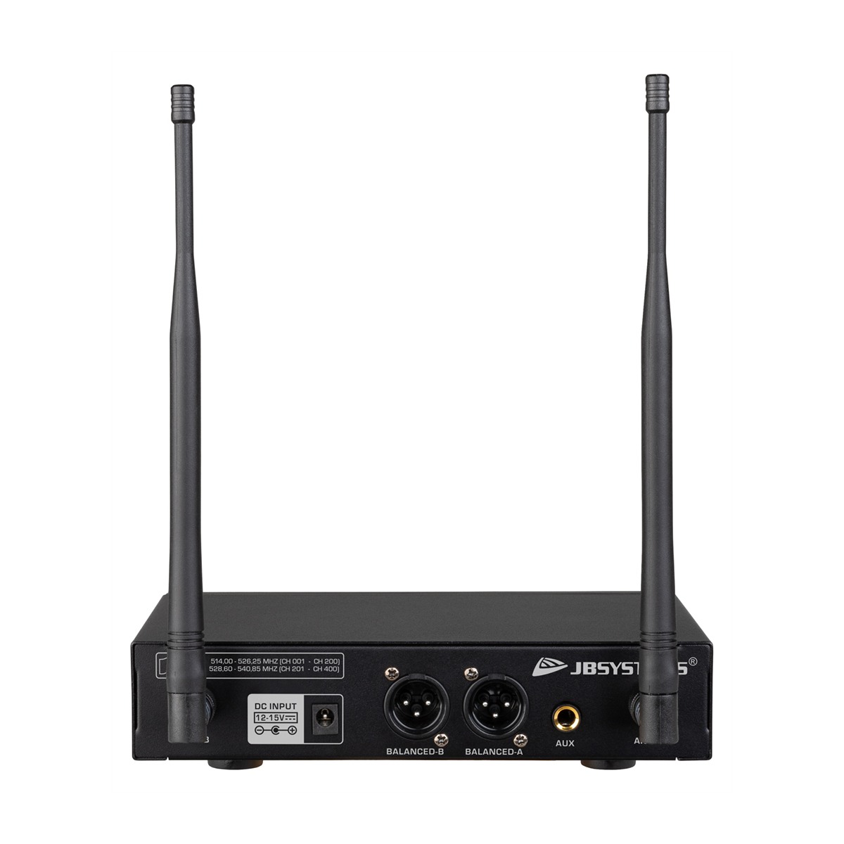 JB SYSTEMS HF-PRO TWIN DIVERSITY dubbele true diversity draadloze ontvanger, 2x 200 frequenties Draadloze microfoons J&H licht en geluid 2 JB SYSTEMS HF-PRO TWIN DIVERSITY dubbele true diversity draadloze ontvanger, 2x 200 frequenties Draadloze microfoons J&H licht en geluid 2