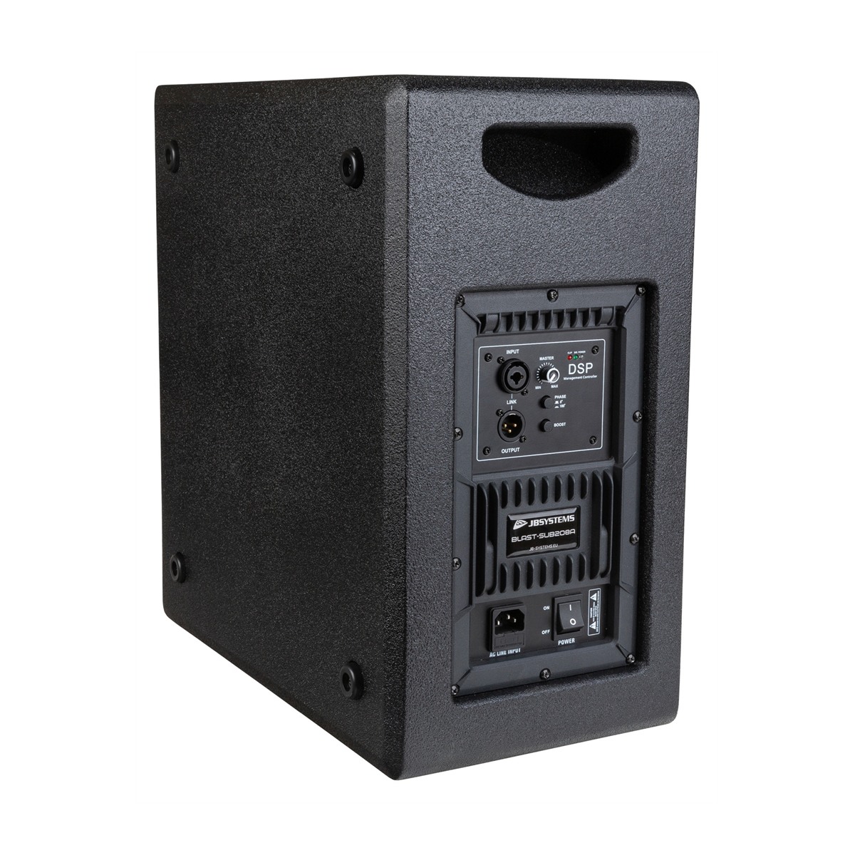 JB SYSTEMS BLAST-SUB208A actieve subwoofer, 2×8 inch 300W RMS met DSP Actief J&H licht en geluid 3 JB SYSTEMS BLAST-SUB208A actieve subwoofer, 2×8 inch 300W RMS met DSP Actief J&H licht en geluid 3