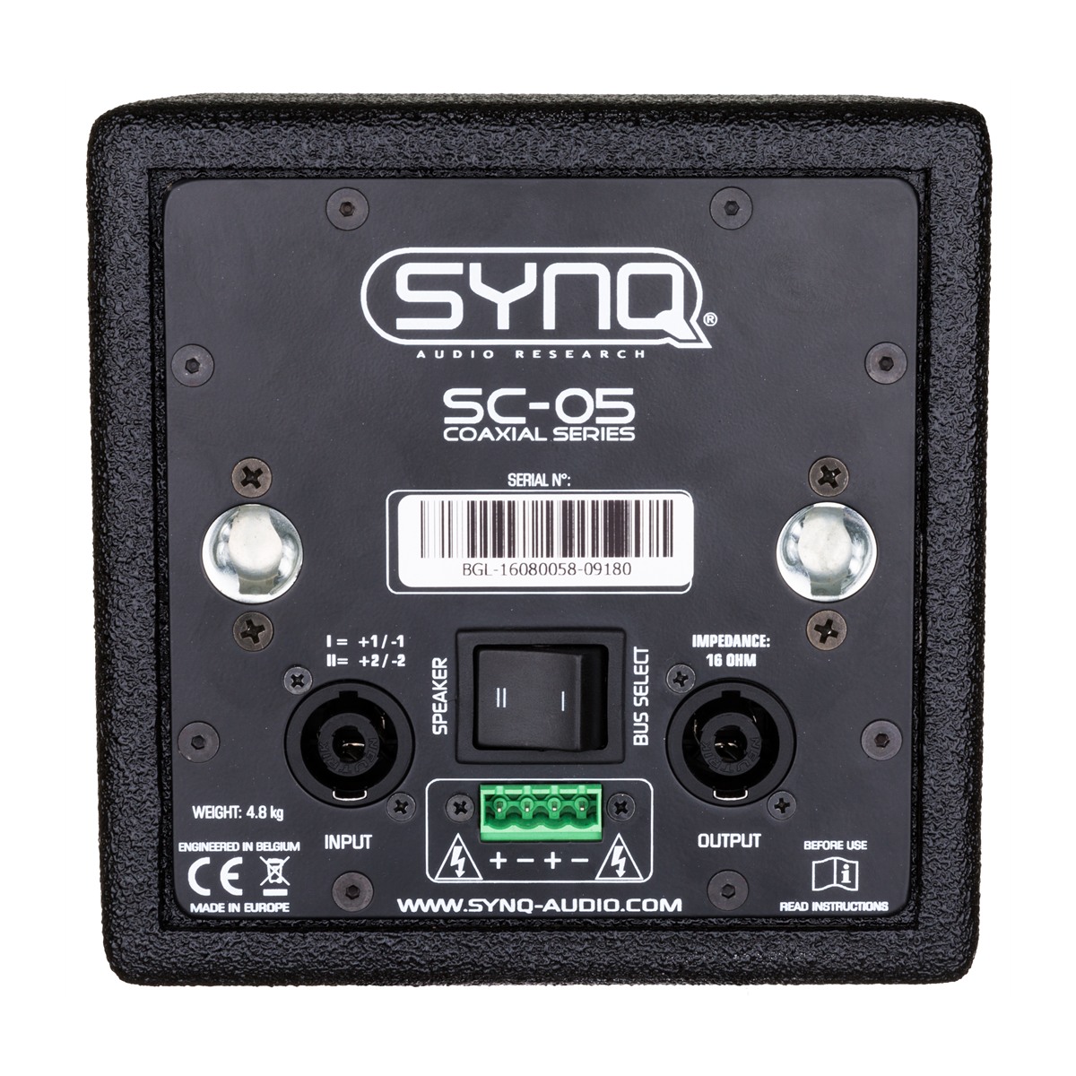 SYNQ SC-05 passieve coaxiale speaker, 5 inch, 16 ohm zwart Passief J&H licht en geluid 4 SYNQ SC-05 passieve coaxiale speaker, 5 inch, 16 ohm zwart Passief J&H licht en geluid 4