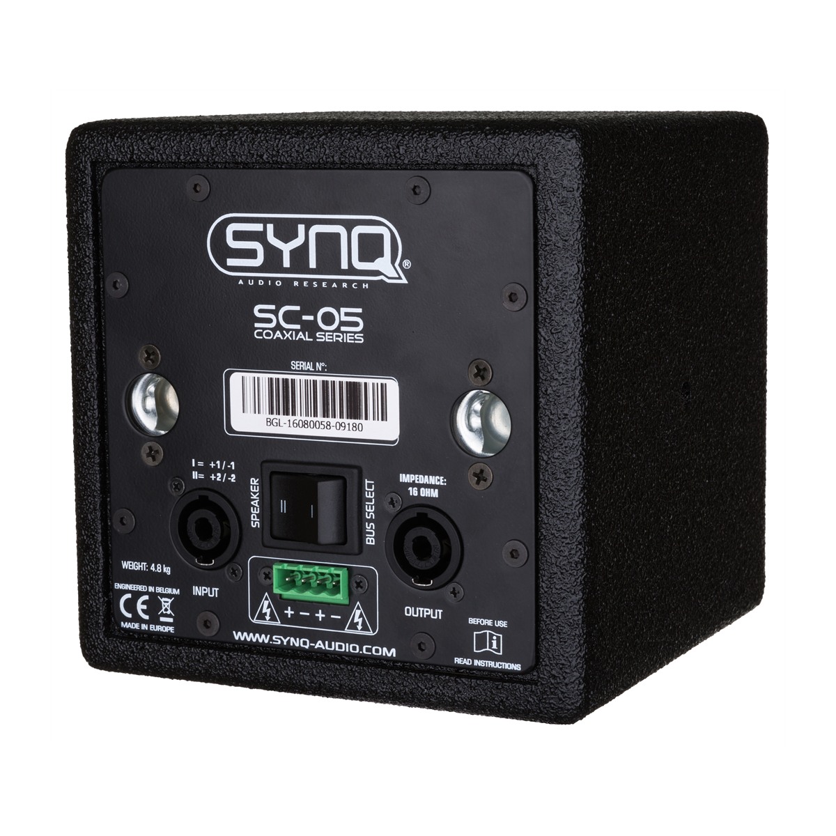SYNQ SC-05 passieve coaxiale speaker, 5 inch, 16 ohm zwart Passief J&H licht en geluid 6 SYNQ SC-05 passieve coaxiale speaker, 5 inch, 16 ohm zwart Passief J&H licht en geluid 6