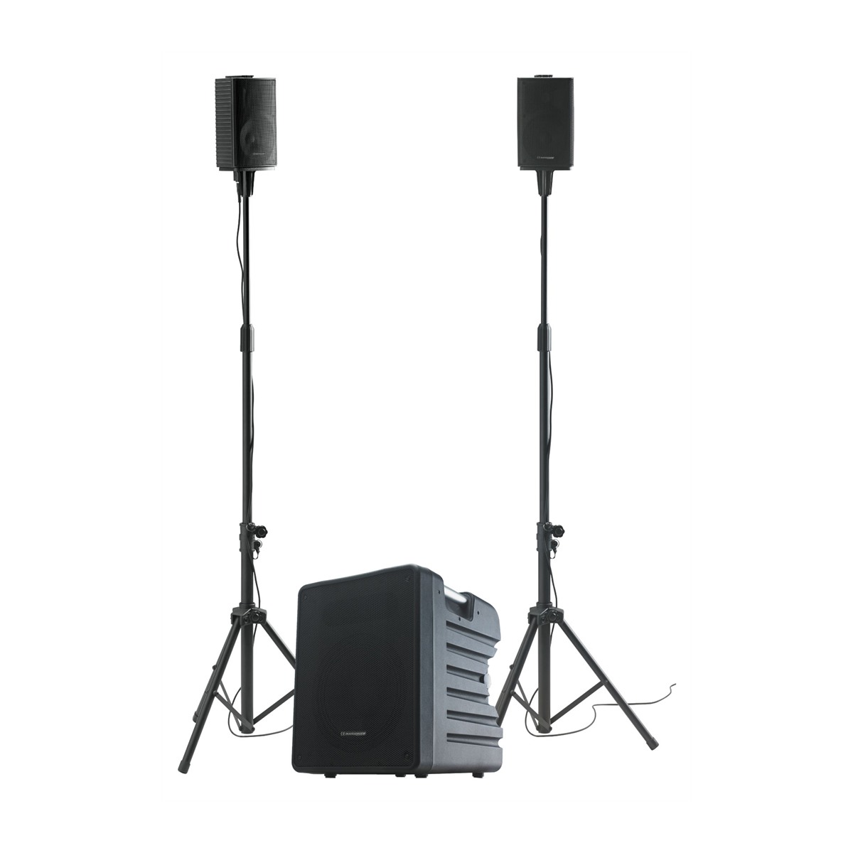 AUDIOPHONY MOJO1042App actief speakersysteem, 1020W met subwoofer en satellieten Actief J&H licht en geluid AUDIOPHONY MOJO1042App actief speakersysteem, 1020W met subwoofer en satellieten Actief J&H licht en geluid