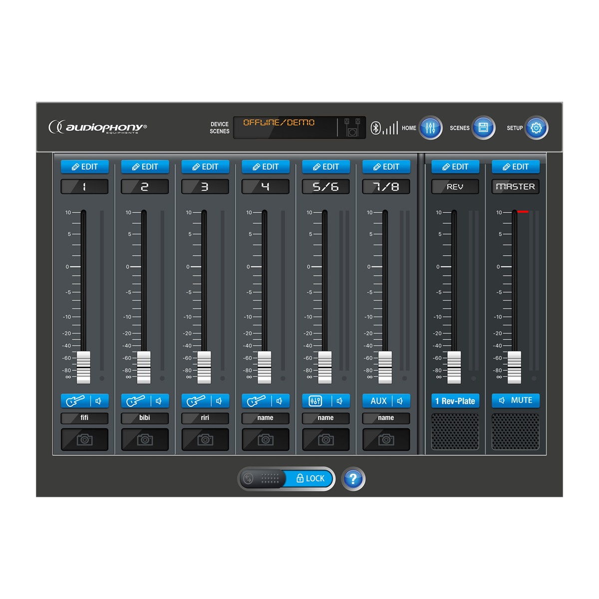 AUDIOPHONY MOJO1042App actief speakersysteem, 1020W met subwoofer en satellieten Actief J&H licht en geluid 6 AUDIOPHONY MOJO1042App actief speakersysteem, 1020W met subwoofer en satellieten Actief J&H licht en geluid 6