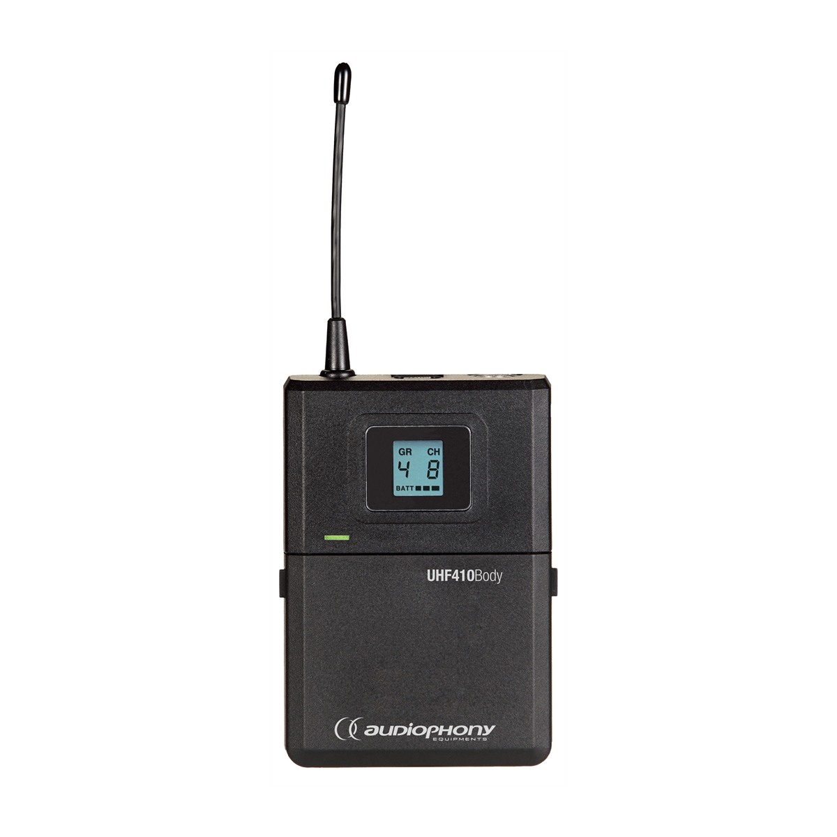 AUDIOPHONY UHF410-Body-F5 UHF bodypack zender, 514-564 MHz 4G compatibel Draadloze microfoons J&H licht en geluid AUDIOPHONY UHF410-Body-F5 UHF bodypack zender, 514-564 MHz 4G compatibel Draadloze microfoons J&H licht en geluid