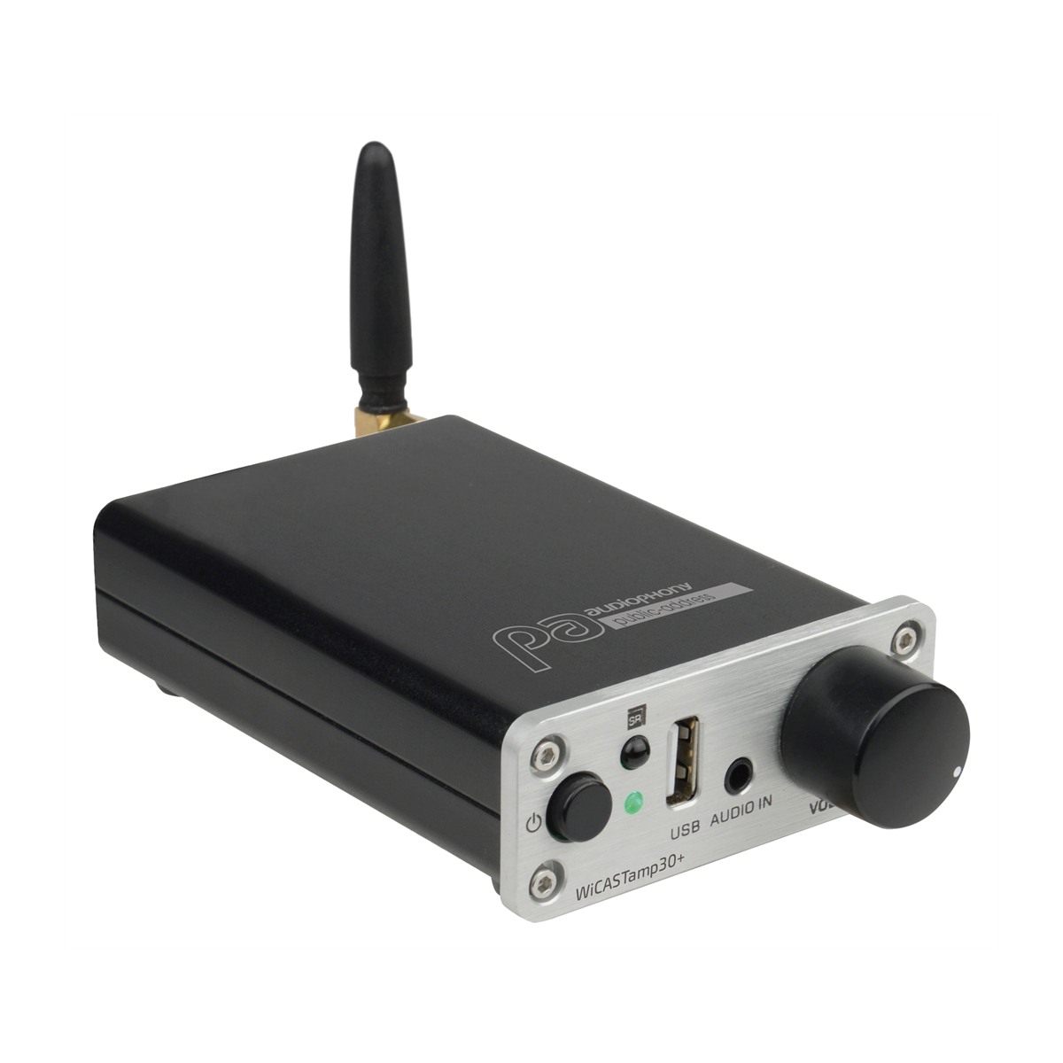 AUDIOPHONY PA WiCASTamp30+ WiFi multiroom versterker, 2x30W met Ethernet en IR afstandsbediening Cd- en mediaspelers J&H licht en geluid AUDIOPHONY PA WiCASTamp30+ WiFi multiroom versterker, 2x30W met Ethernet en IR afstandsbediening Cd- en mediaspelers J&H licht en geluid