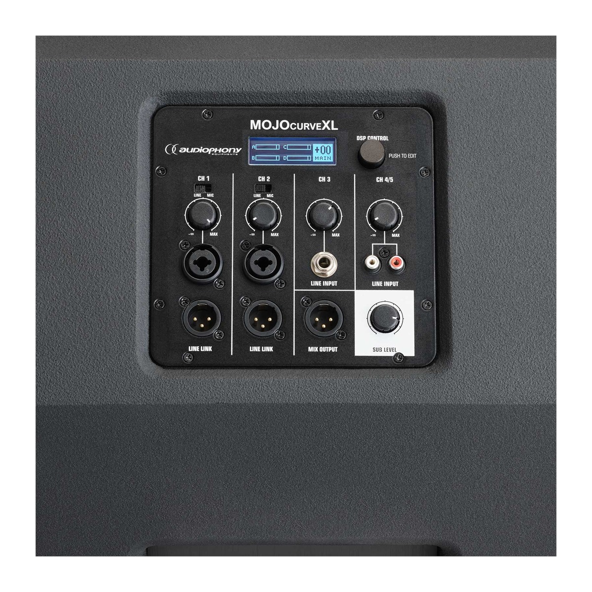 AUDIOPHONY MOJOcurveXL actief curve array speakersysteem met 15 inch subwoofer en 2200 W versterkermodule Actief J&H licht en geluid 7 AUDIOPHONY MOJOcurveXL actief curve array speakersysteem met 15 inch subwoofer en 2200 W versterkermodule Actief J&H licht en geluid 7