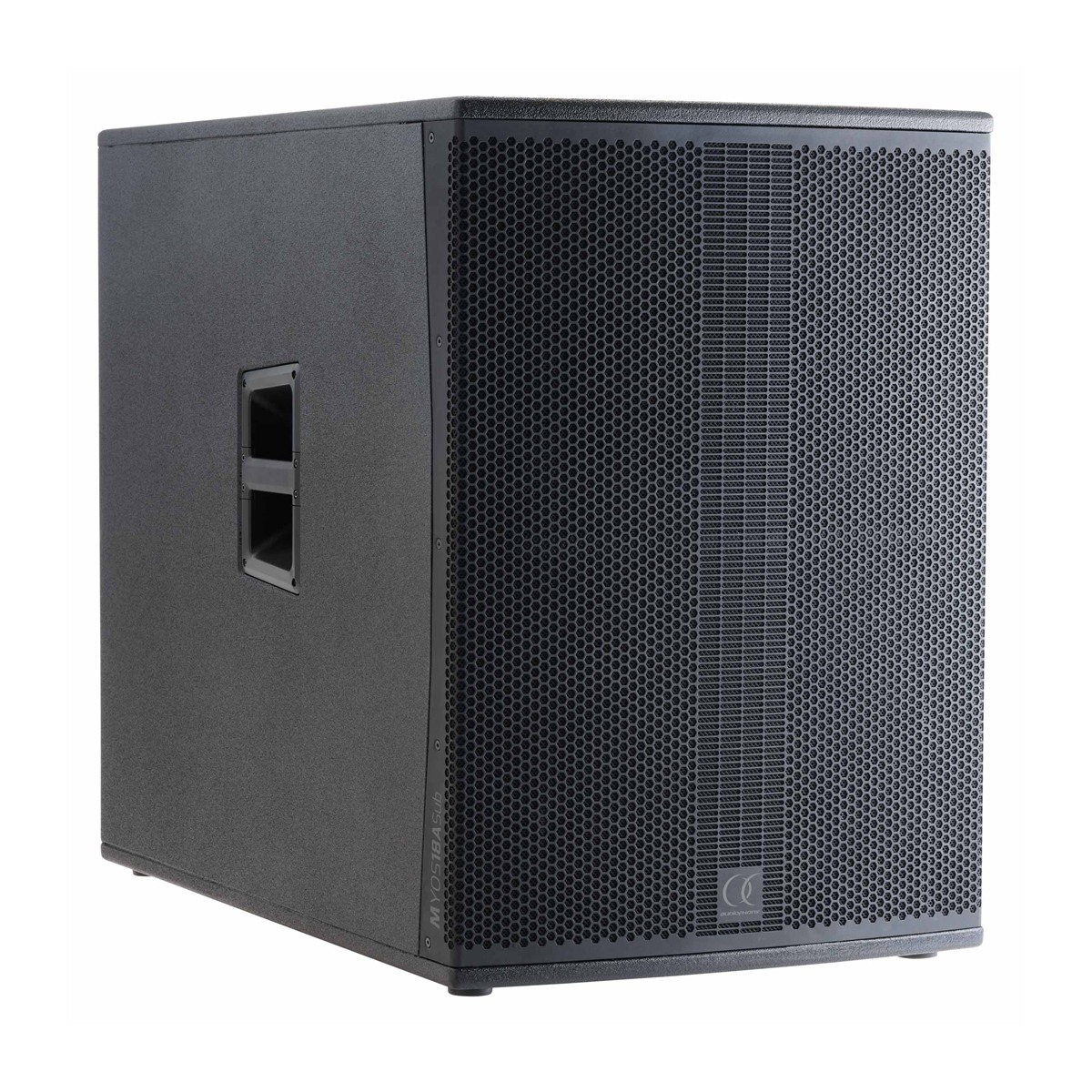 AUDIOPHONY Myos18ASub actieve 18 inch subwoofer, 1000 W RMS met DSP Actief J&H licht en geluid AUDIOPHONY Myos18ASub actieve 18 inch subwoofer, 1000 W RMS met DSP Actief J&H licht en geluid