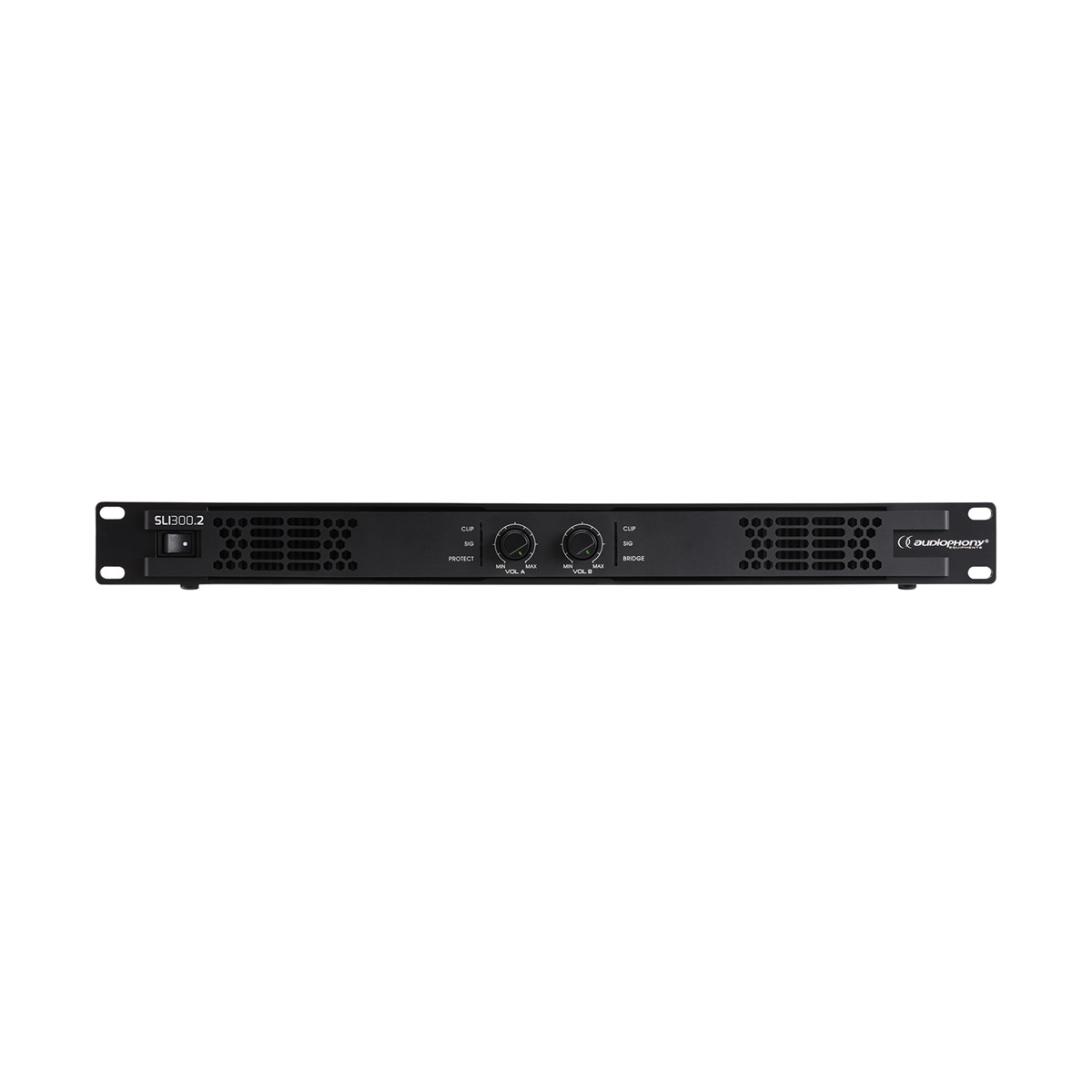 AUDIOPHONY SLI300.2 klasse D eindversterker, 2x 270W bij 4 ohm Digitale versterkers J&H licht en geluid AUDIOPHONY SLI300.2 klasse D eindversterker, 2x 270W bij 4 ohm Digitale versterkers J&H licht en geluid
