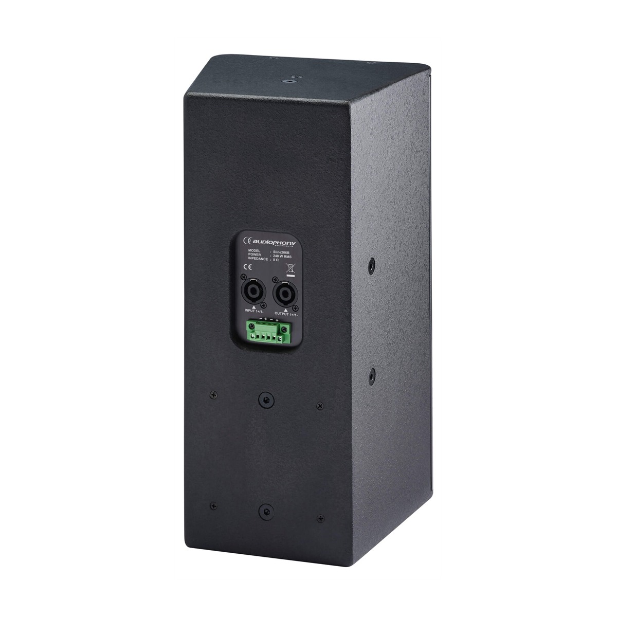 AUDIOPHONY Sline206B passieve installatieluidspreker, 1×6 inch + 1×6 inch coaxiaal 240W RMS Passief J&H licht en geluid 4 AUDIOPHONY Sline206B passieve installatieluidspreker, 1×6 inch + 1×6 inch coaxiaal 240W RMS Passief J&H licht en geluid 4
