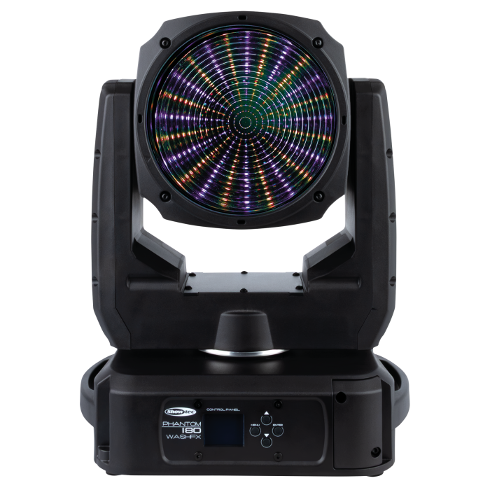 Showtec Phantom 180 WashFX RGBL LED wash moving head IP65 Moving Lights Wash J&H licht en geluid 8 Showtec Phantom 180 WashFX RGBL LED wash moving head IP65 Moving Lights Wash J&H licht en geluid 8