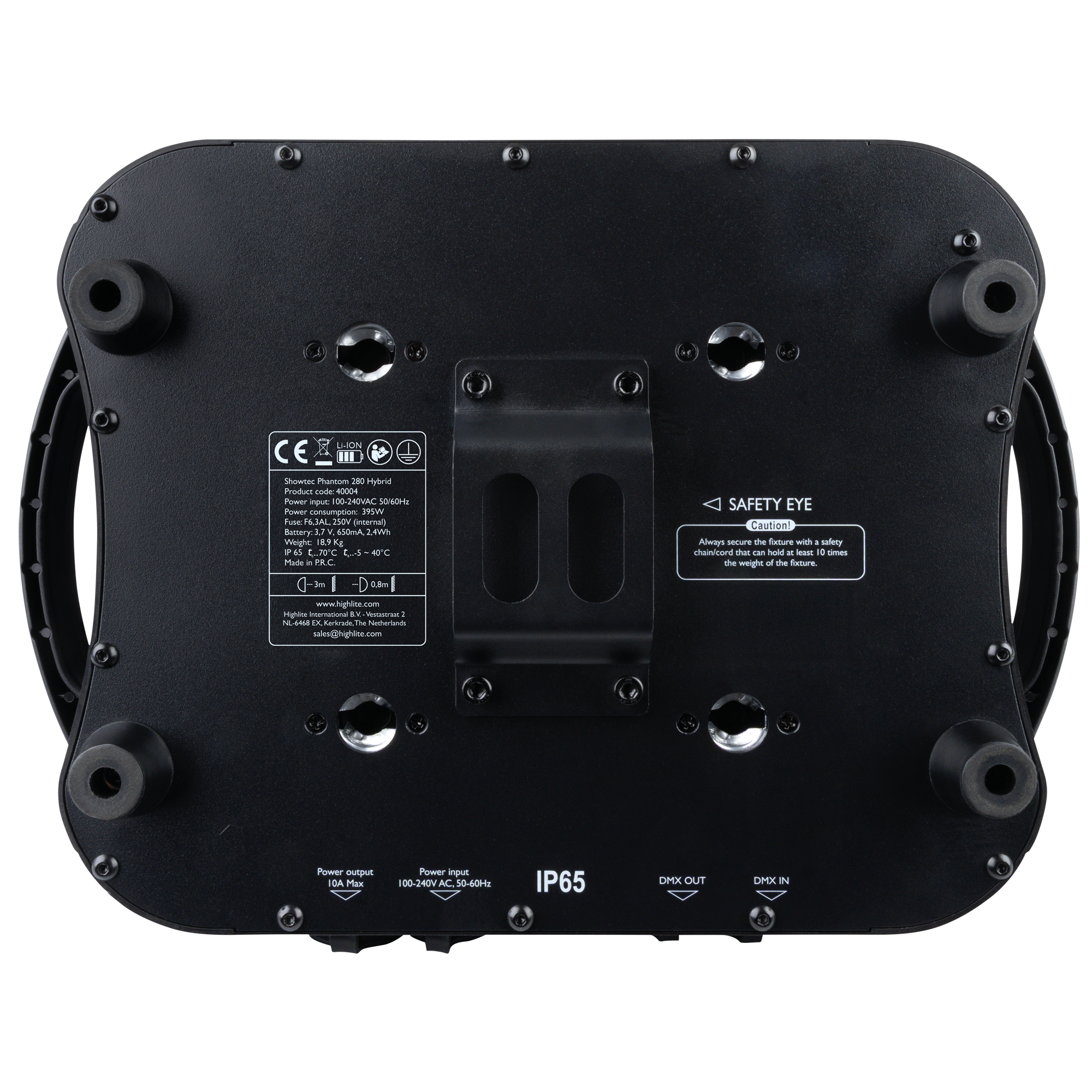 Showtec Phantom 280 Hybrid IP65 LED moving head Moving Lights Beam J&H licht en geluid 11 Showtec Phantom 280 Hybrid IP65 LED moving head Moving Lights Beam J&H licht en geluid 11