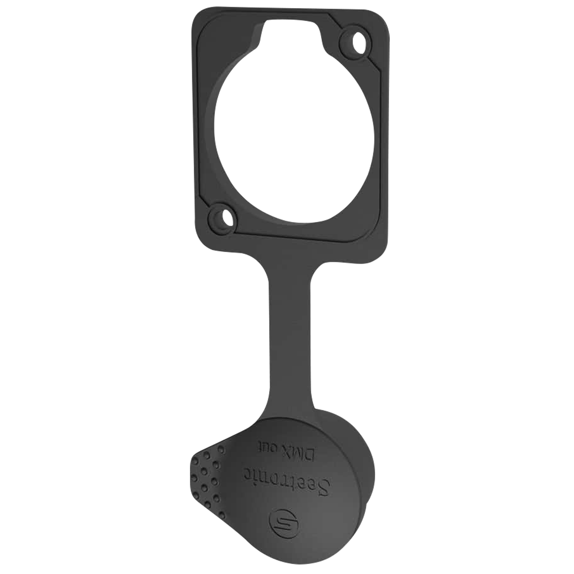 SEETRONIC zwarte IP65 beschermkap voor K3F2C-Wx, K4F2C-Wx en K5F2C-Wx Datachassis en -pluggen J&H licht en geluid SEETRONIC zwarte IP65 beschermkap voor K3F2C-Wx, K4F2C-Wx en K5F2C-Wx Datachassis en -pluggen J&H licht en geluid