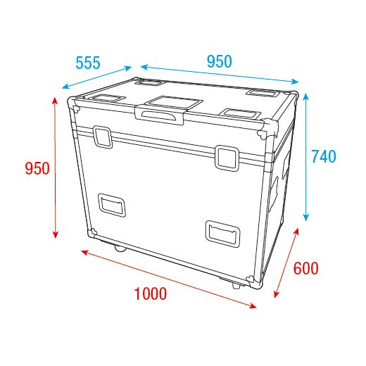 INFINITY flightcase voor 2x Furion S602 Spot of P602 Profile Verlichtingskisten J&H licht en geluid 4 INFINITY flightcase voor 2x Furion S602 Spot of P602 Profile Verlichtingskisten J&H licht en geluid 4