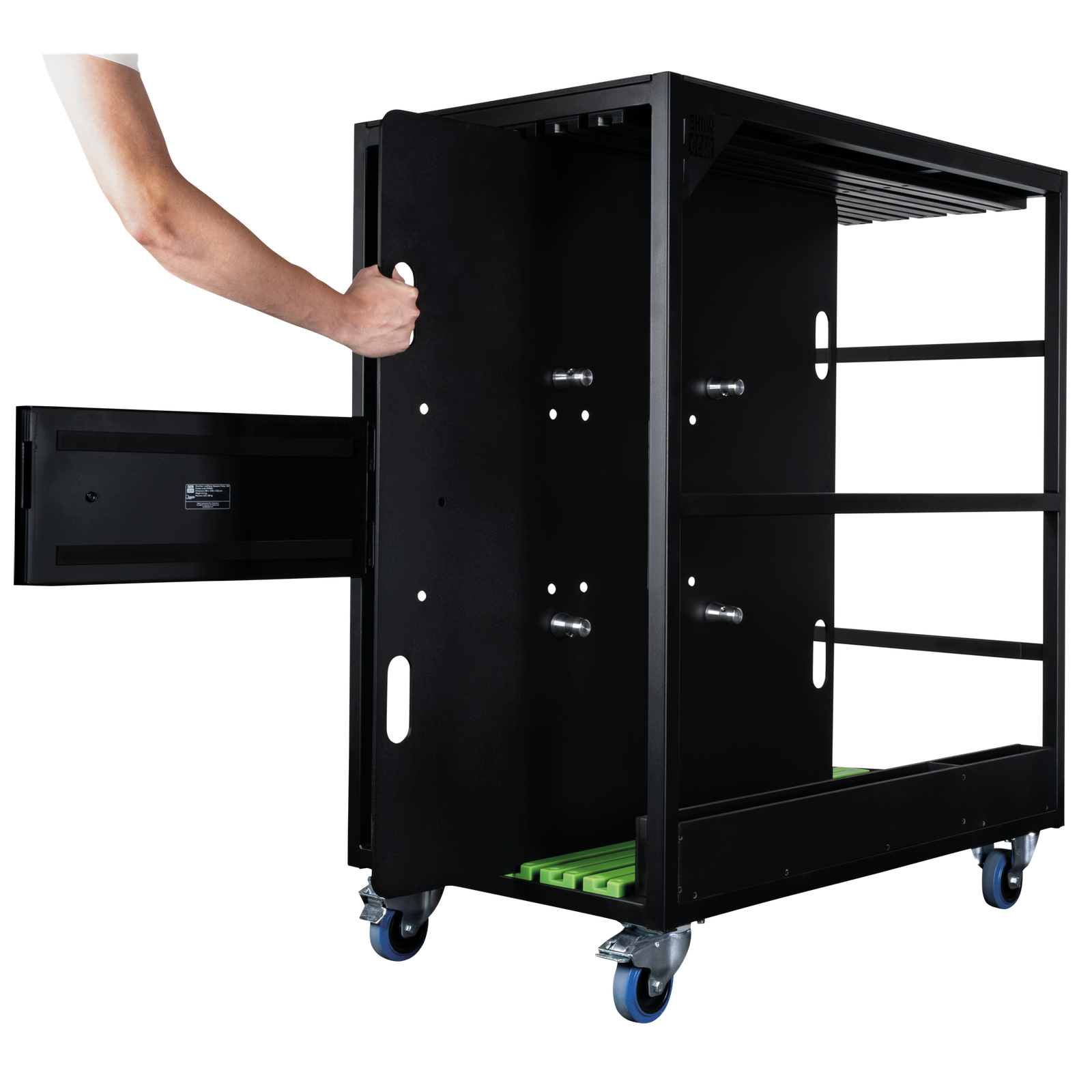 SHOWGEAR LoadMaster trolley voor 6 Universal Truss Base Plate 1000 Transportsystemen J&H licht en geluid 4 SHOWGEAR LoadMaster trolley voor 6 Universal Truss Base Plate 1000 Transportsystemen J&H licht en geluid 4
