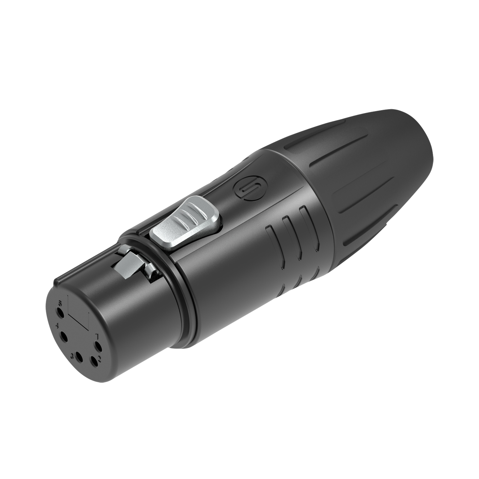 SEETRONIC 5-polige XLR female kabelconnector zwart XLR-chassis en -pluggen J&H licht en geluid SEETRONIC 5-polige XLR female kabelconnector zwart XLR-chassis en -pluggen J&H licht en geluid