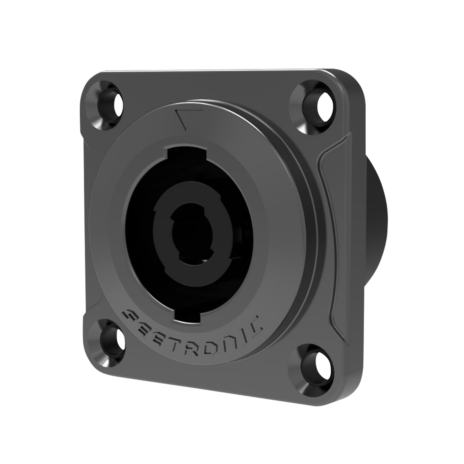 SEETRONIC 4-polige male luidsprekerchassisconnector zwart Luidsprekerchassis en -pluggen J&H licht en geluid SEETRONIC 4-polige male luidsprekerchassisconnector zwart Luidsprekerchassis en -pluggen J&H licht en geluid
