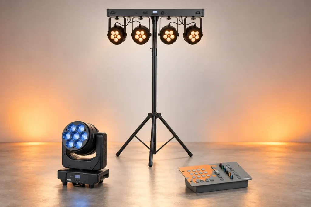 J&H Lichtset keuzehulp — studiocompositie
