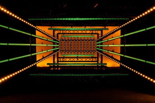 SHOWTEC Photon Sunstrip LED-balk met tungsten-simulatie — toepassingsvoorbeeld 03