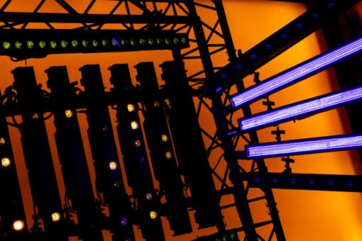 SHOWTEC Photon Sunstrip LED-balk met tungsten-simulatie — toepassingsvoorbeeld 08