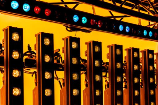 SHOWTEC Photon Sunstrip LED-balk met tungsten-simulatie — toepassingsvoorbeeld 14